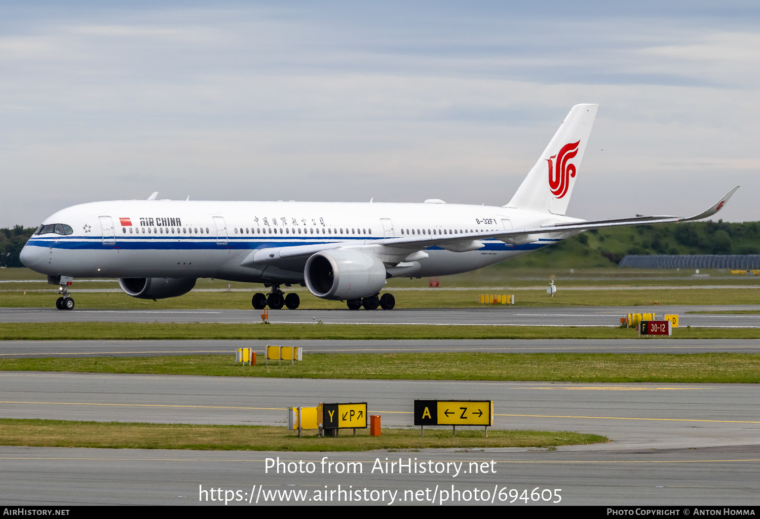 Aircraft Photo of B-32F1 | Airbus A350-941 | Air China | AirHistory.net #694605