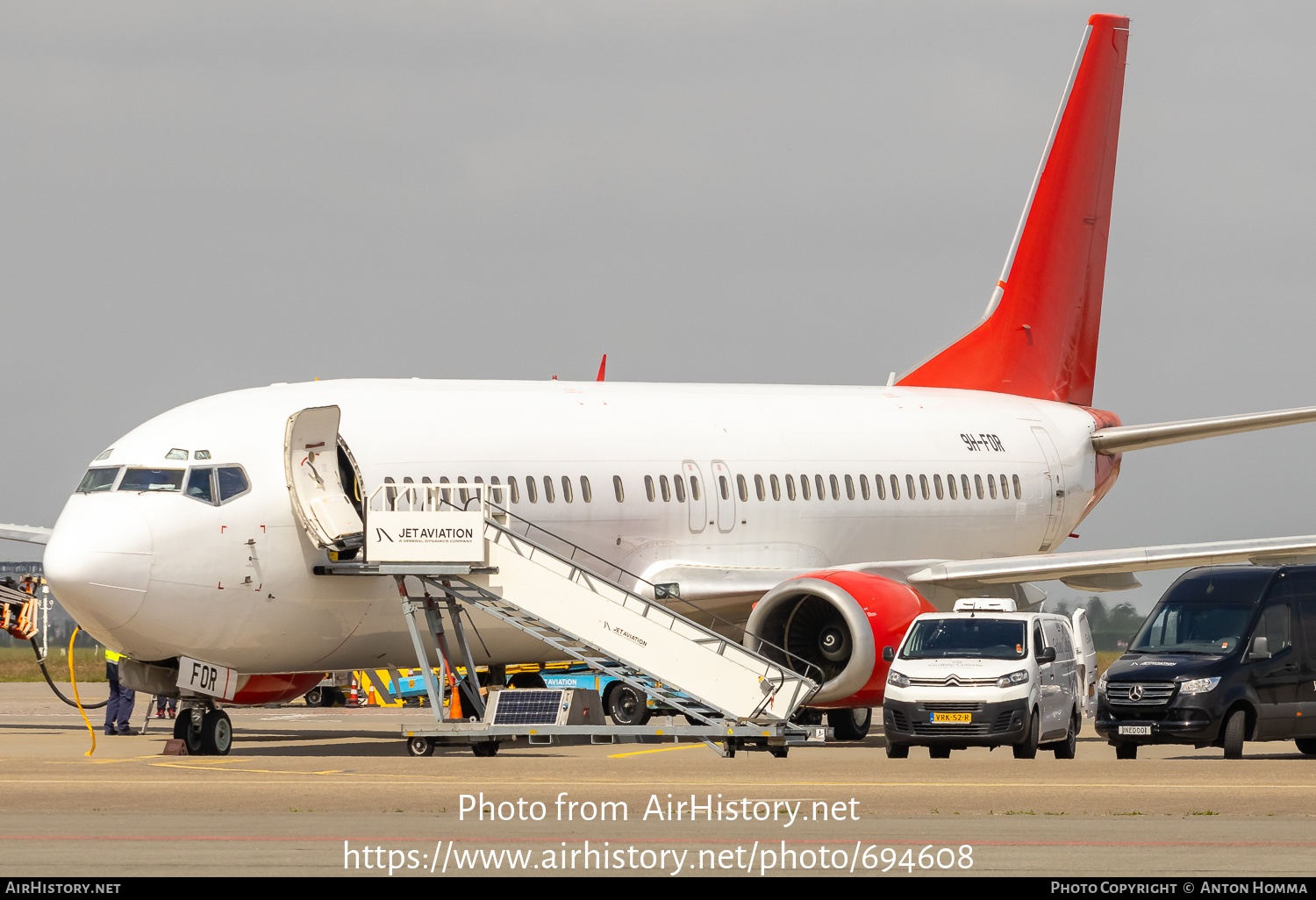 Aircraft Photo of 9H-FOR | Boeing 737-4Q8 | AirHistory.net #694608