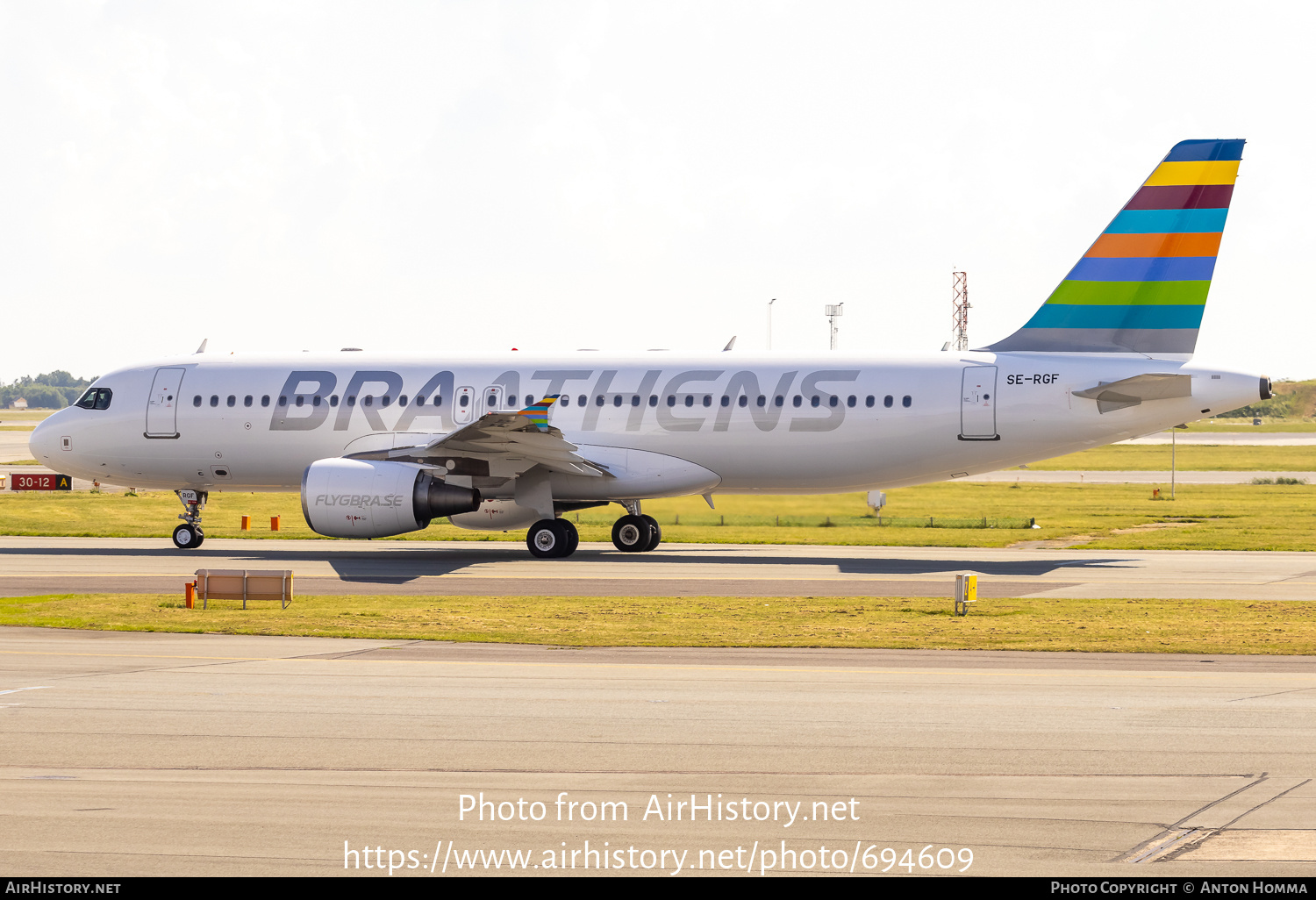 Aircraft Photo of SE-RGF | Airbus A320-214 | Braathens International Airways | AirHistory.net #694609