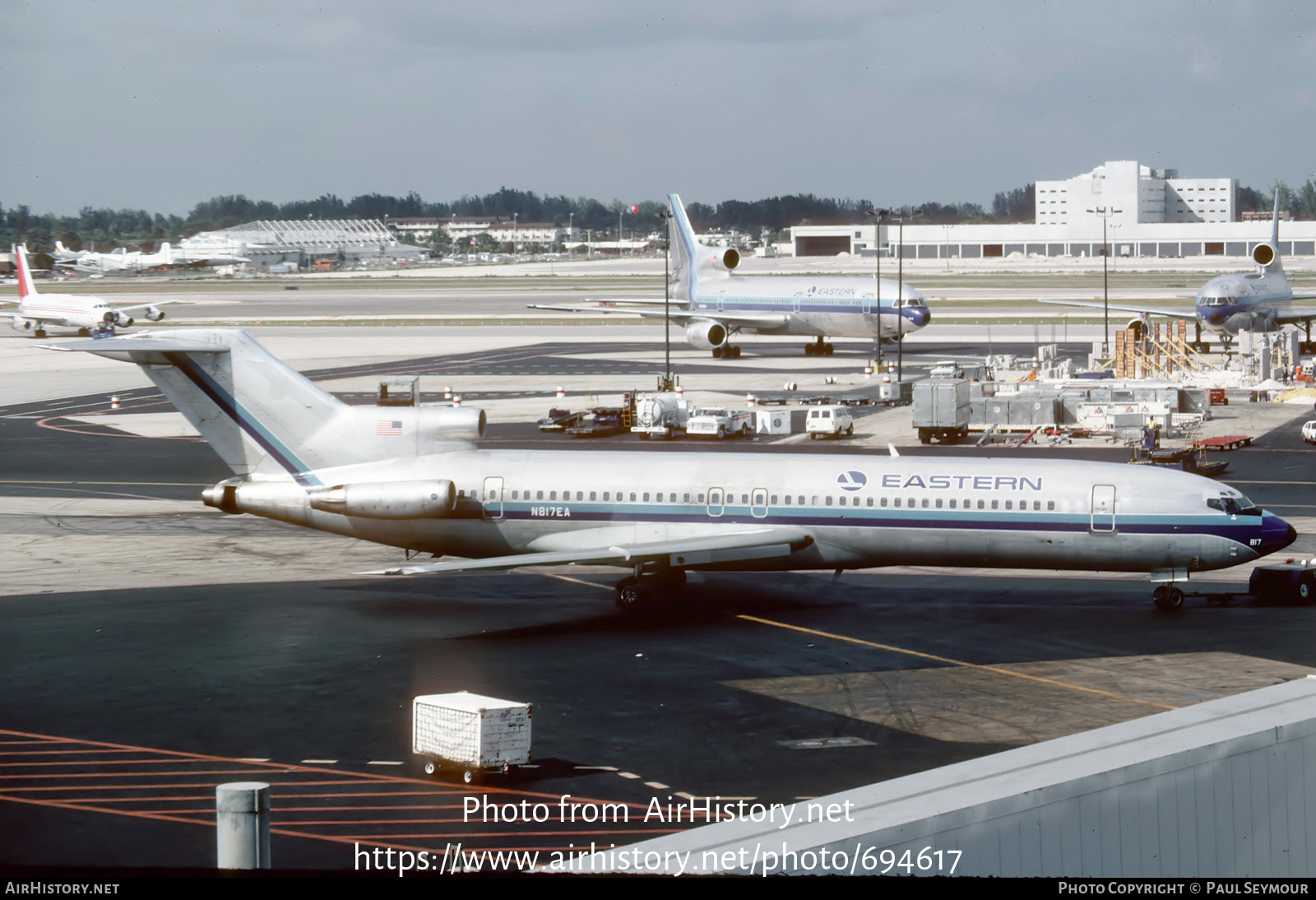 Aircraft Photo of N817EA | Boeing 727-225/Adv | Eastern Air Lines | AirHistory.net #694617