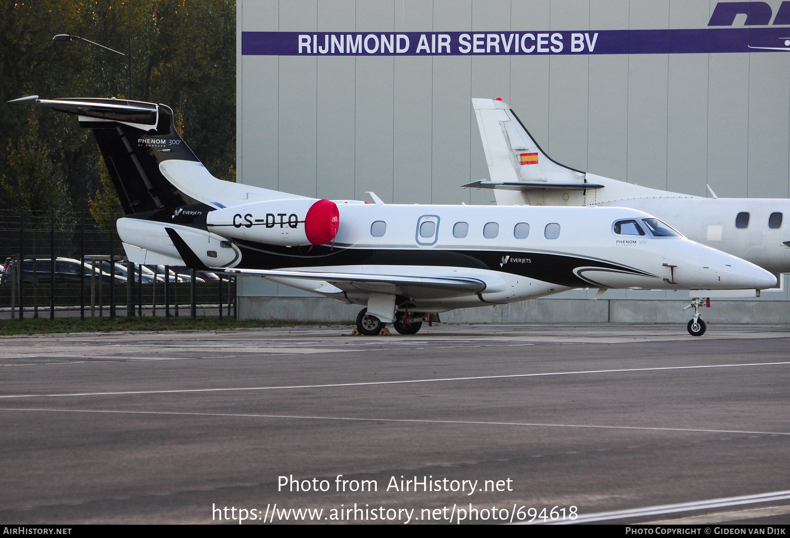 Aircraft Photo of CS-DTQ | Embraer EMB-505 Phenom 300 | Everjets | AirHistory.net #694618