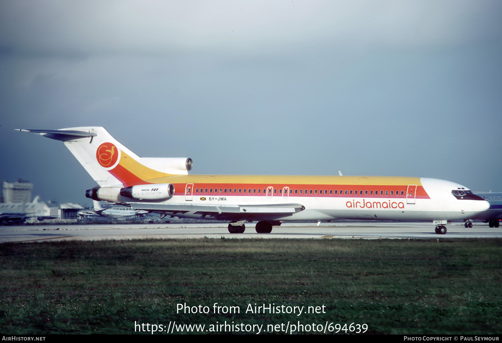 Aircraft Photo of 6Y-JMA | Boeing 727-2J0/Adv | Air Jamaica | AirHistory.net #694639