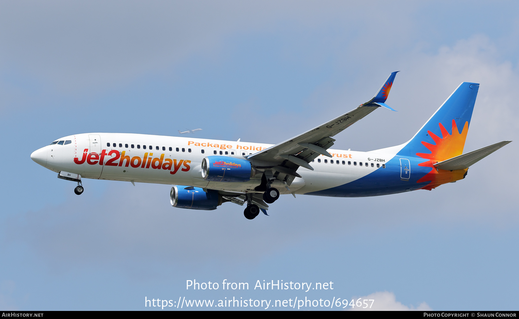 Aircraft Photo of G-JZBH | Boeing 737-800 | Jet2 Holidays | AirHistory.net #694657