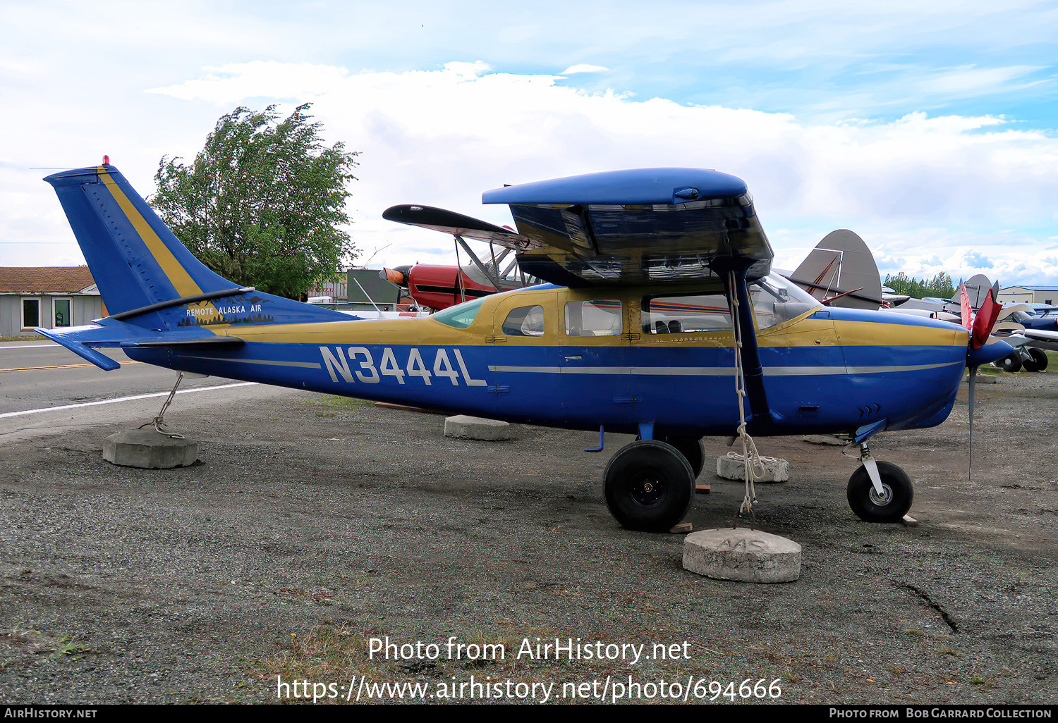 Aircraft Photo of N3444L | Cessna U206B Super Skywagon | Remote Alaska Air | AirHistory.net #694666