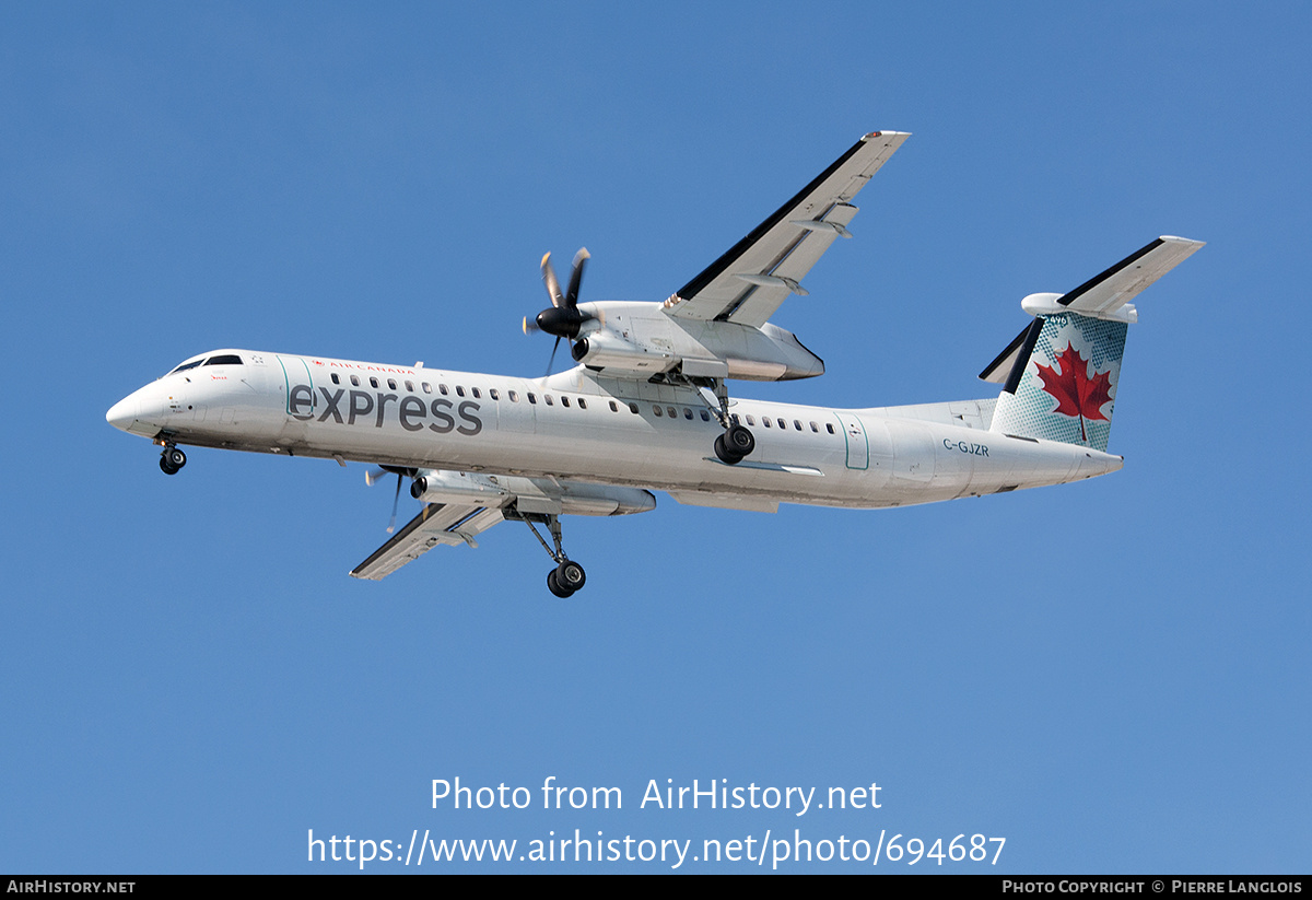 Aircraft Photo of C-GJZR | Bombardier DHC-8-402 Dash 8 | Air Canada Express | AirHistory.net #694687