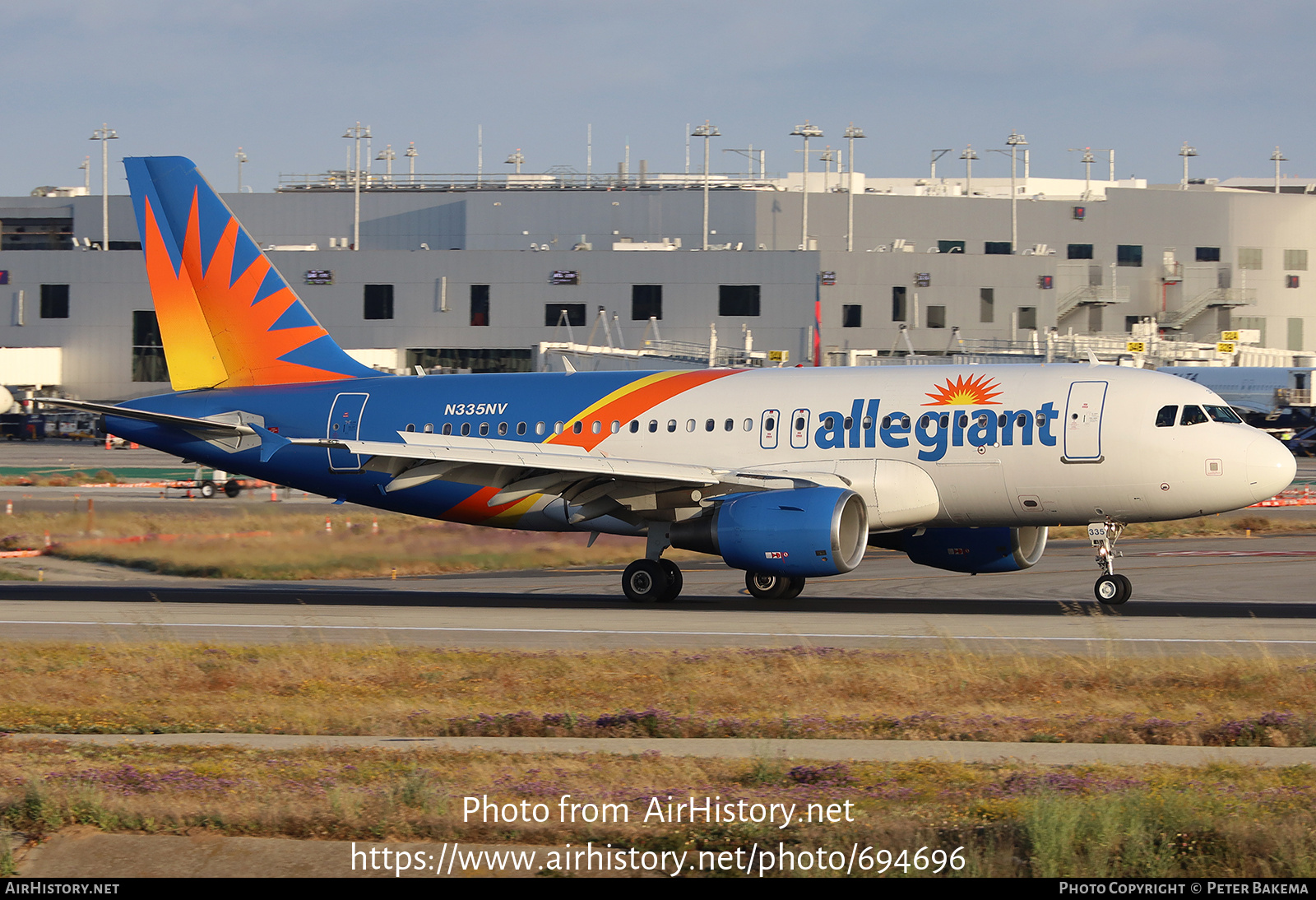 Aircraft Photo of N335NV | Airbus A319-111 | Allegiant Air | AirHistory.net #694696