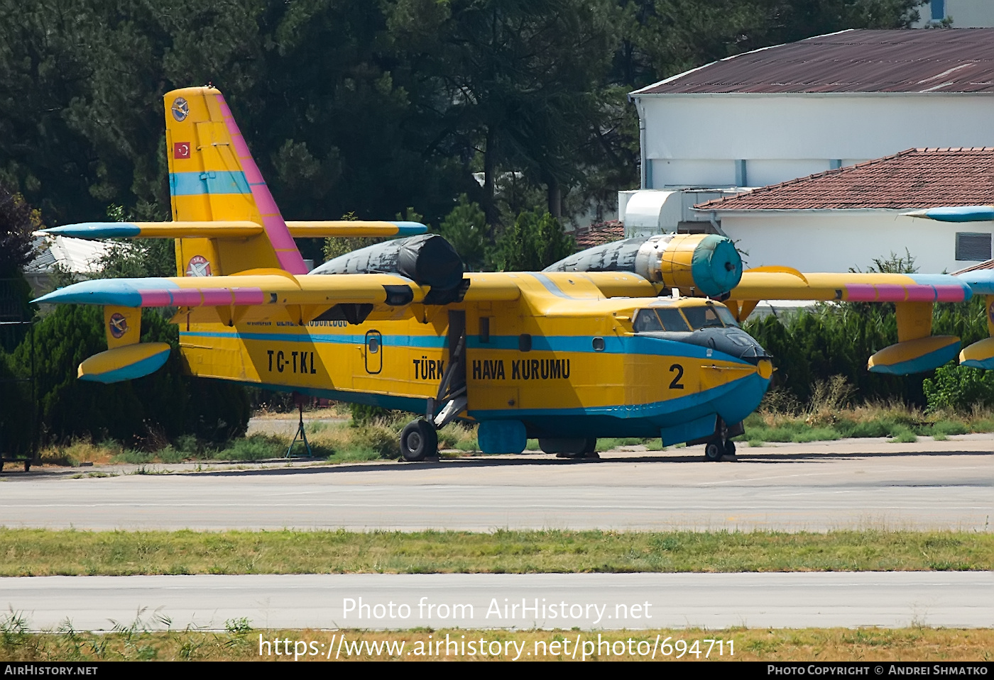 Aircraft Photo of TC-TKL | Canadair CL-215-I (CL-215-1A10) | THK - Türk Hava Kurumu | AirHistory.net #694711