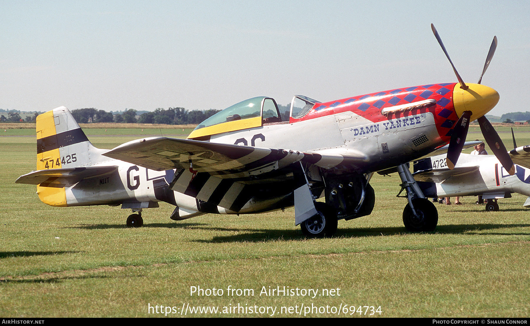 Aircraft Photo of N11T / 474425 | North American P-51D Mustang | USA - Air Force | AirHistory.net #694734