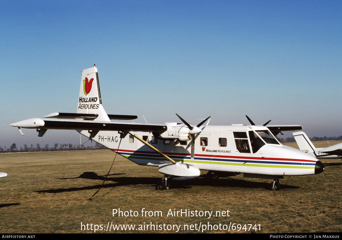 Aircraft Photo of PH-HAG | GAF N-24A Nomad | Holland Aerolines | AirHistory.net #694741