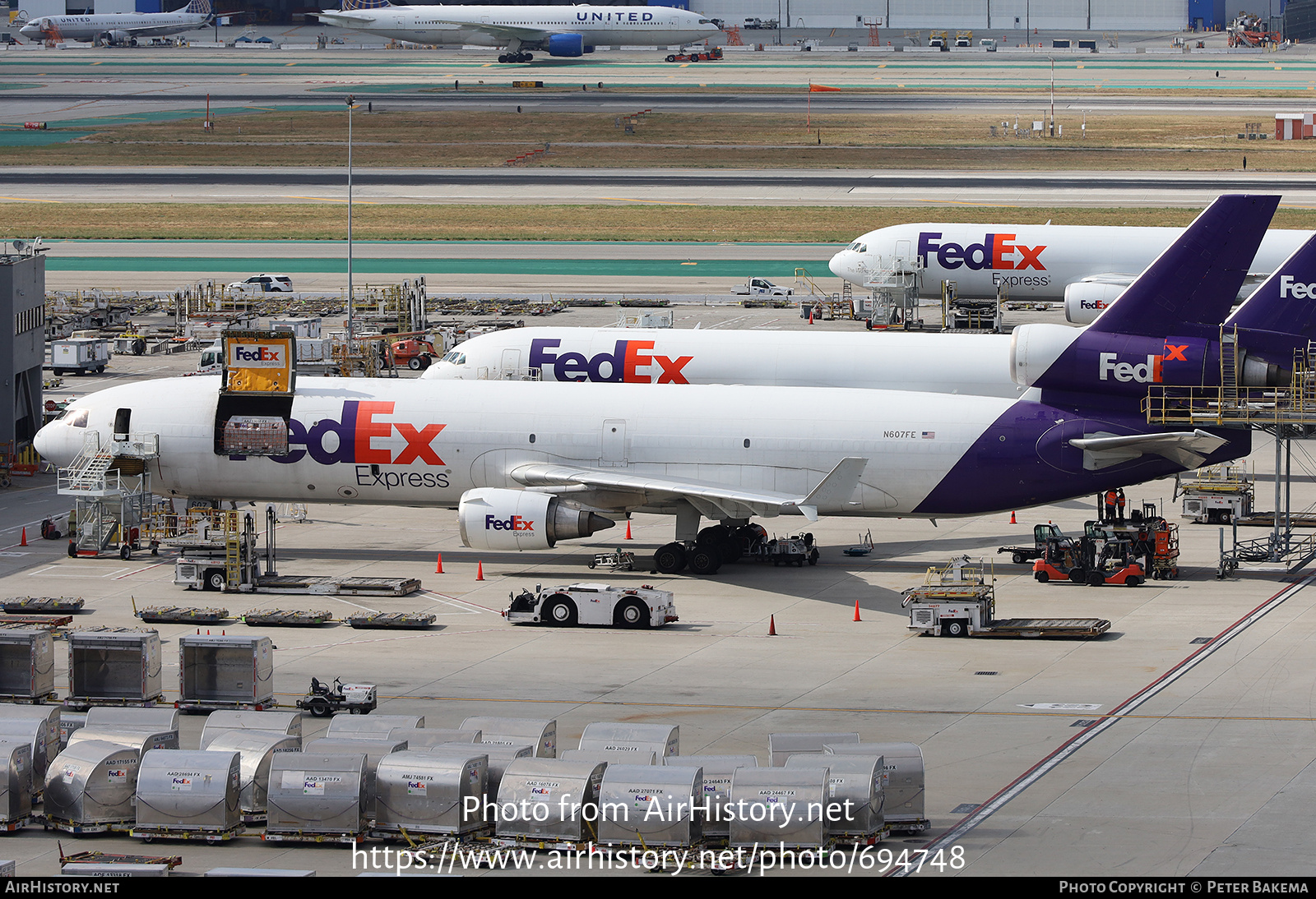 Aircraft Photo of N607FE | McDonnell Douglas MD-11F | FedEx Express - Federal Express | AirHistory.net #694748