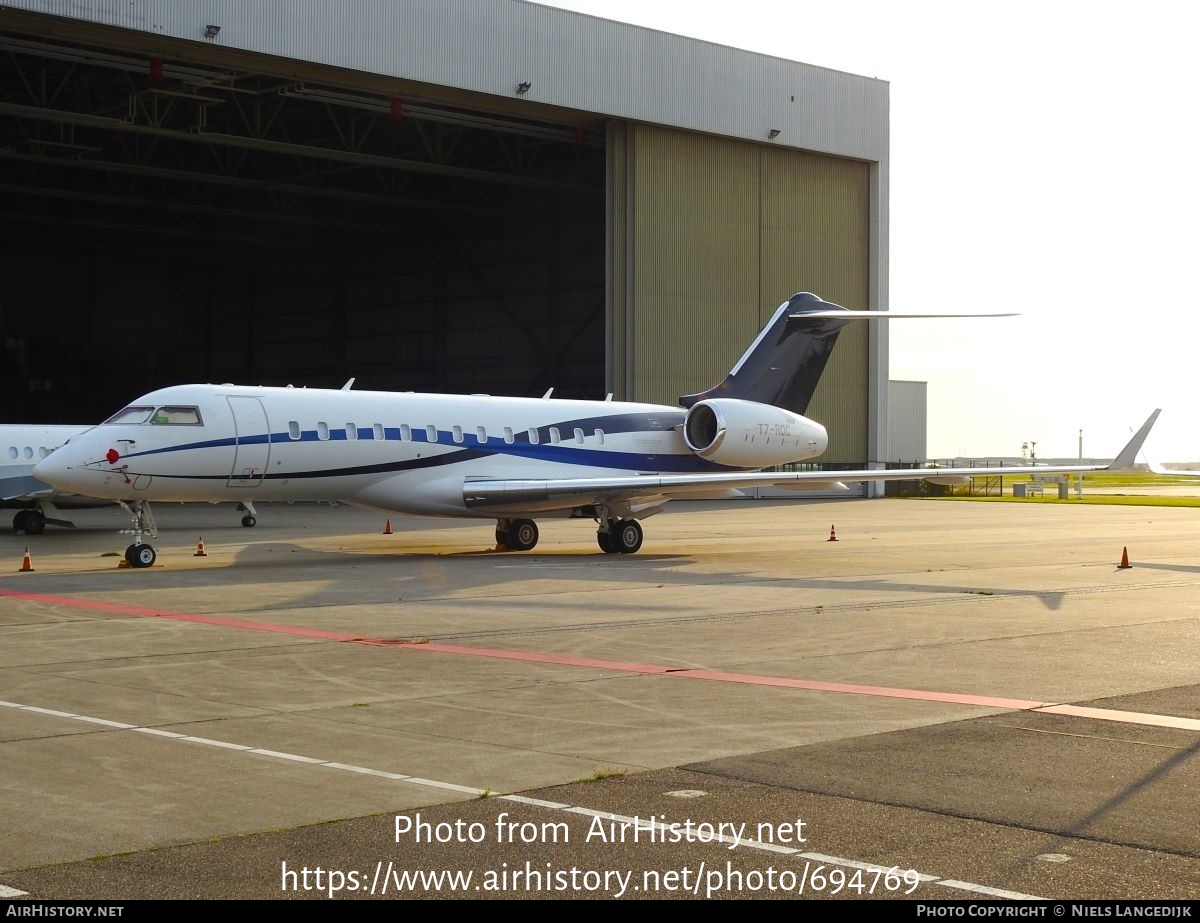 Aircraft Photo of T7-ROC | Bombardier Global 6000 (BD-700-1A10) | AirHistory.net #694769