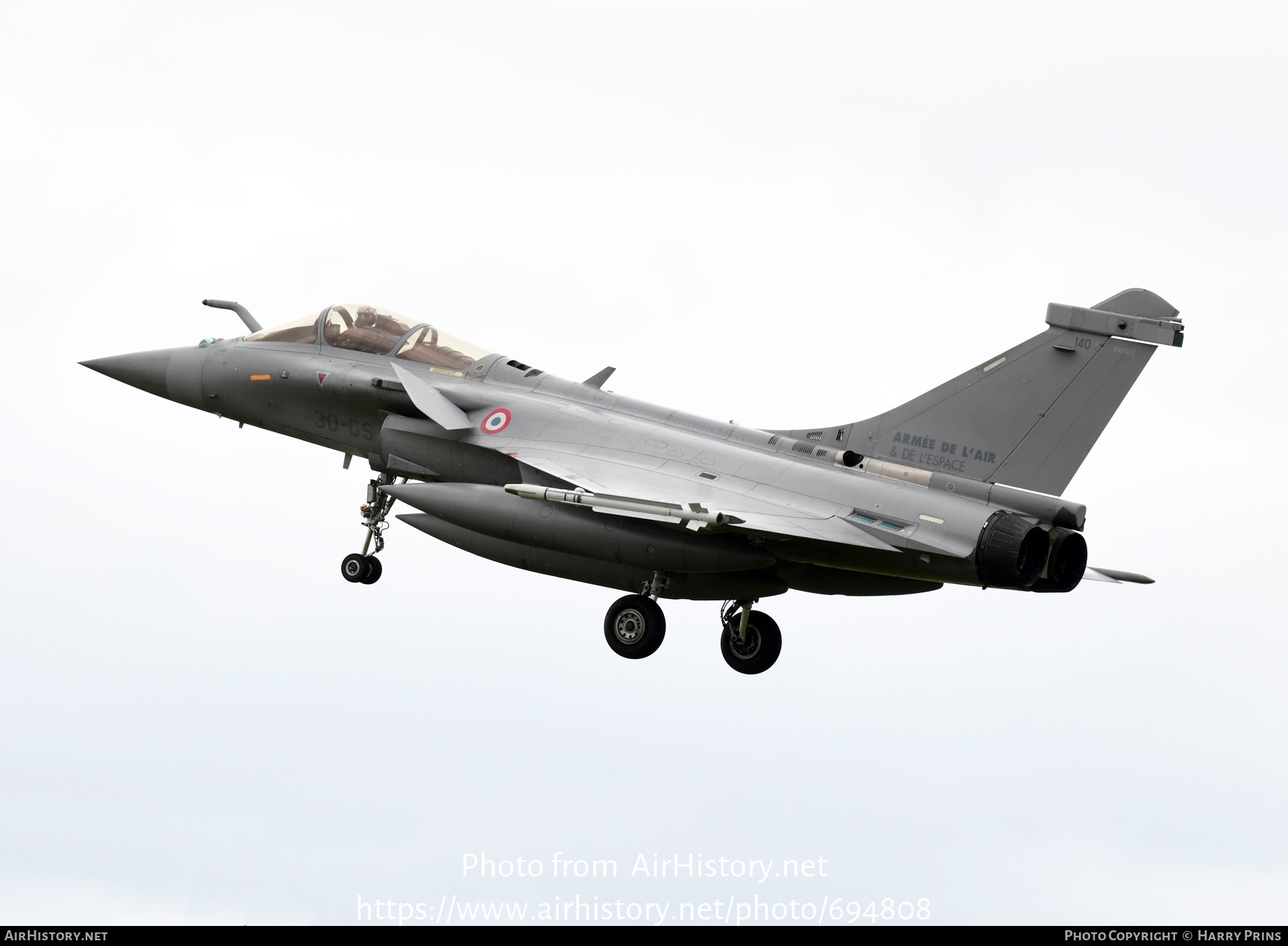 Aircraft Photo of 140 | Dassault Rafale C | France - Air Force | AirHistory.net #694808