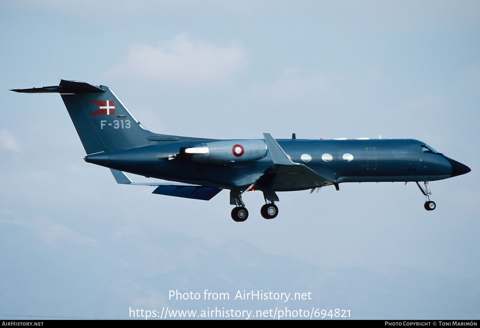 Aircraft Photo of F-313 | Gulfstream American G-1159A Gulfstream SMA-3 | Denmark - Air Force | AirHistory.net #694821