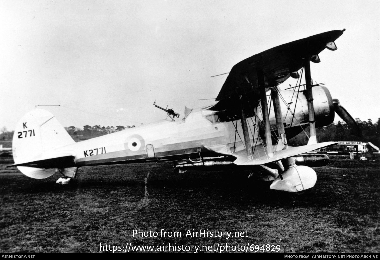 Aircraft Photo of K2771 | Vickers 253 | UK - Air Force | AirHistory.net #694829