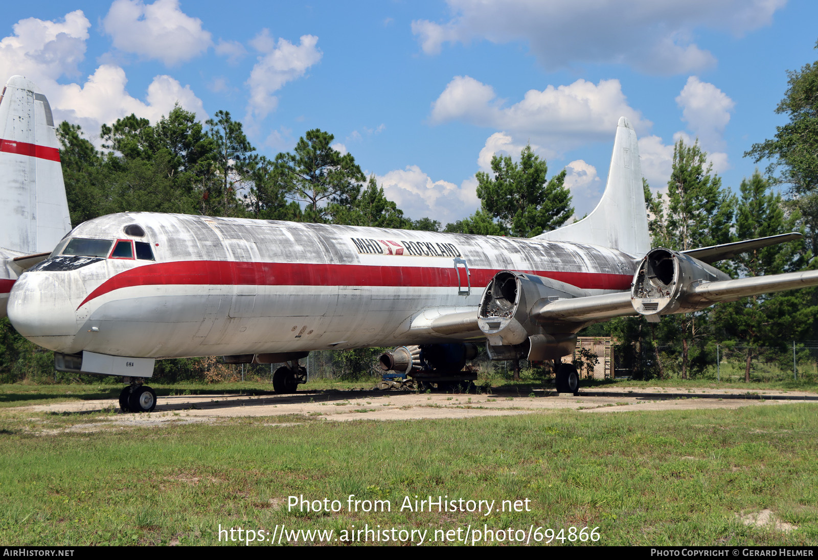 Aircraft Photo of N346HA | Lockheed L-188A(F) Electra | MHD Rockland Services | AirHistory.net #694866