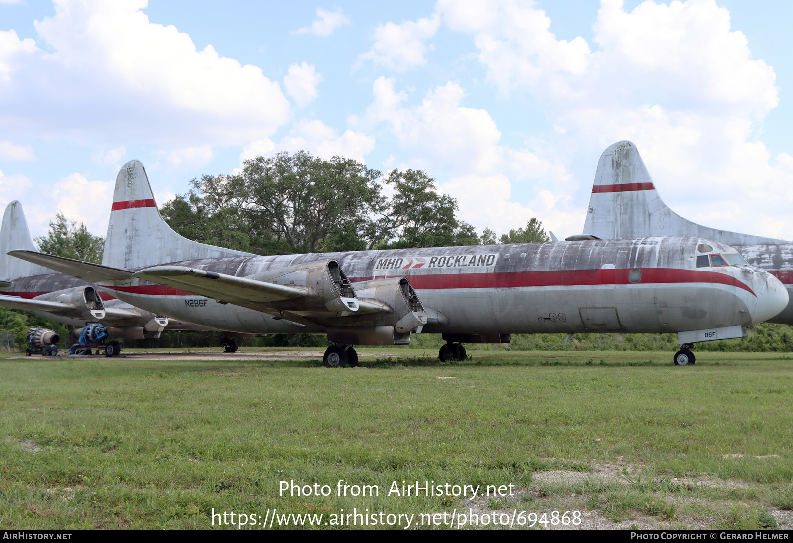 Aircraft Photo of N286F | Lockheed L-188C(F) Electra | MHD Rockland Services | AirHistory.net #694868