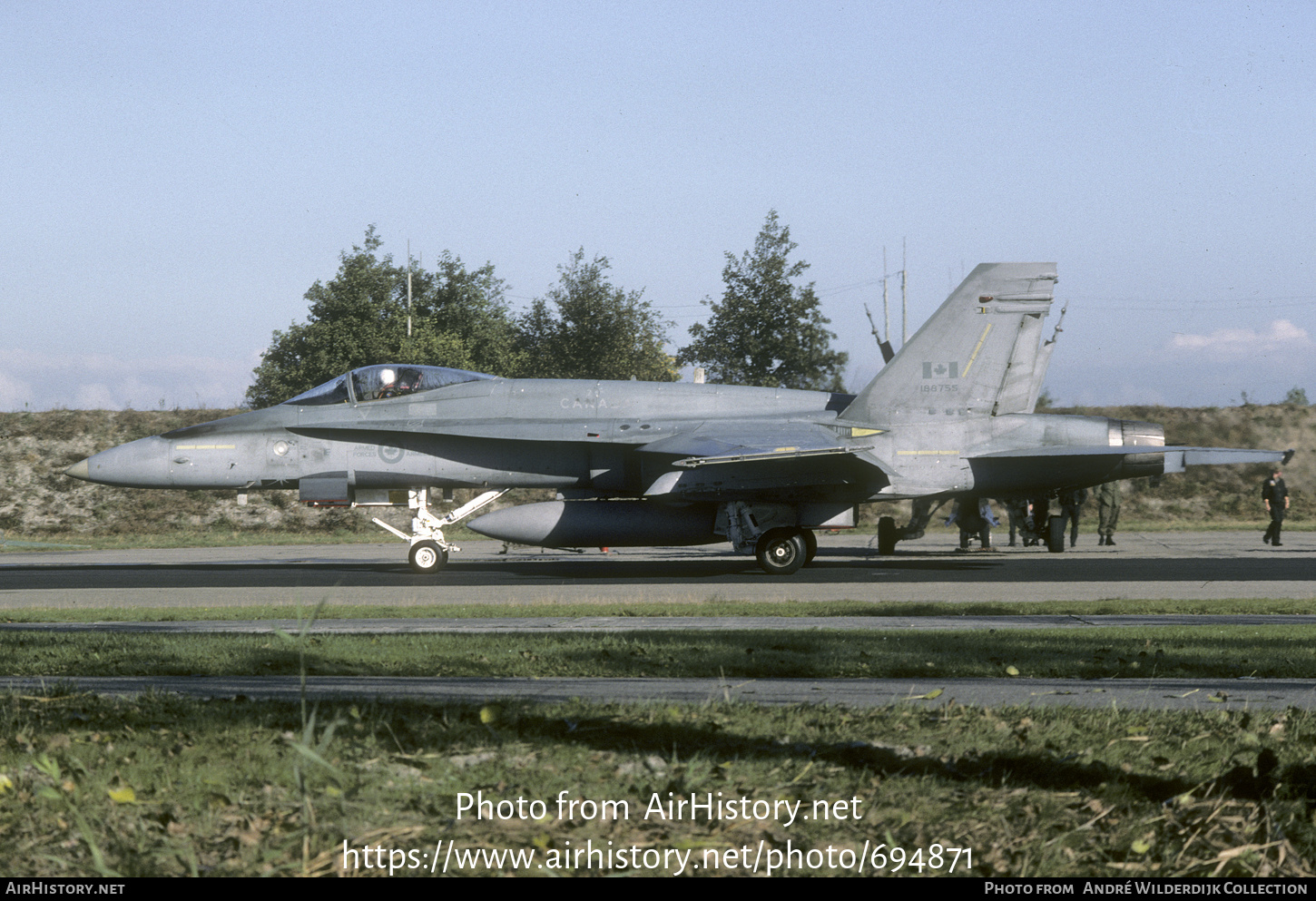 Aircraft Photo of 188755 | McDonnell Douglas CF-188 Hornet | Canada - Air Force | AirHistory.net #694871