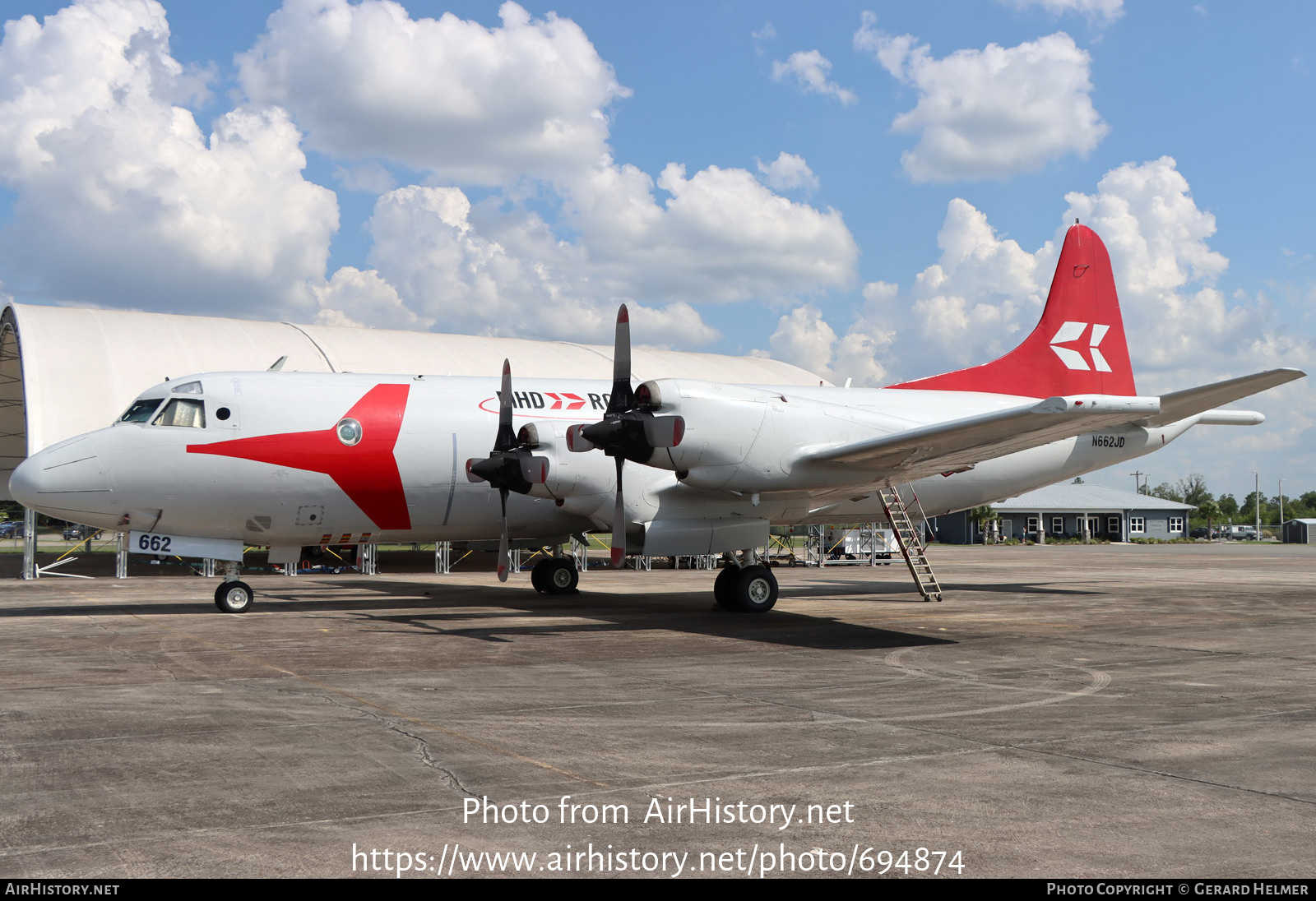 Aircraft Photo of N662JD | Lockheed AP-3C Orion | MHD Rockland Services | AirHistory.net #694874