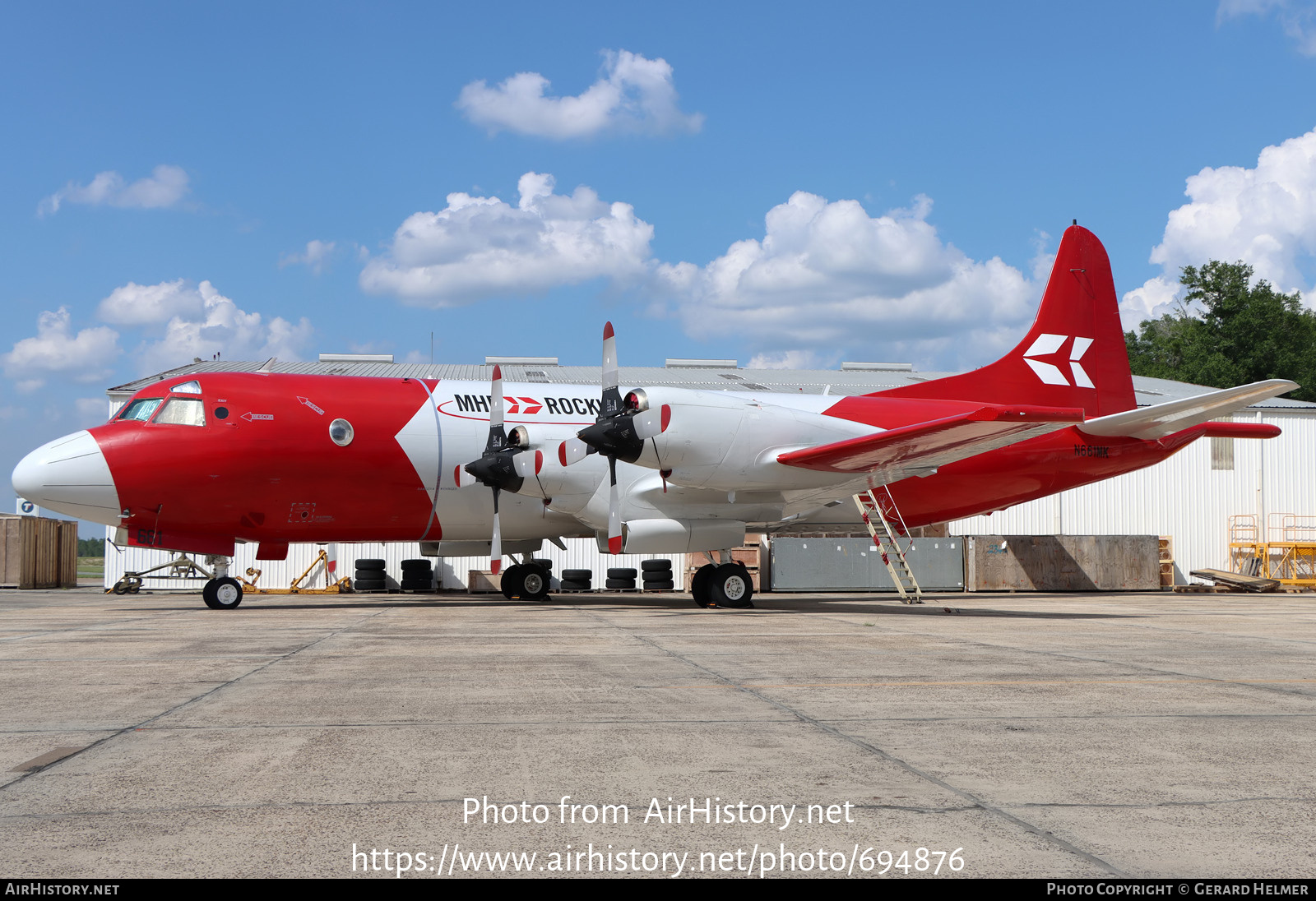 Aircraft Photo of N661MK | Lockheed AP-3C Orion | MHD Rockland Services | AirHistory.net #694876