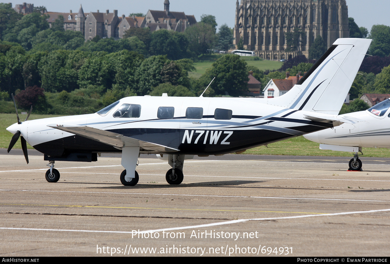 Aircraft Photo of N71WZ | Piper PA-46-350P Malibu Mirage | AirHistory.net #694931