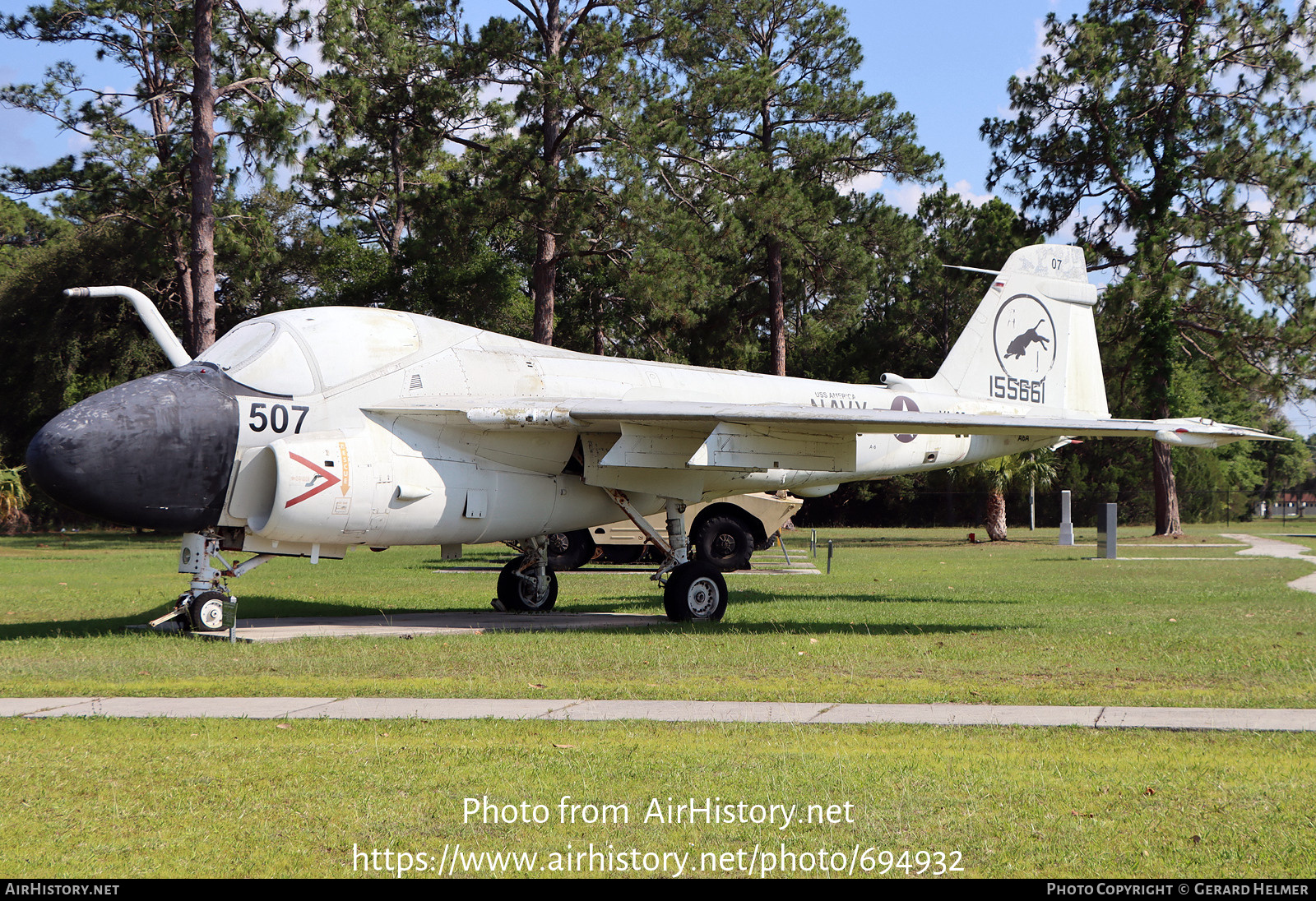 Aircraft Photo of 155661 | Grumman A-6E Intruder (G-128) | USA - Navy | AirHistory.net #694932