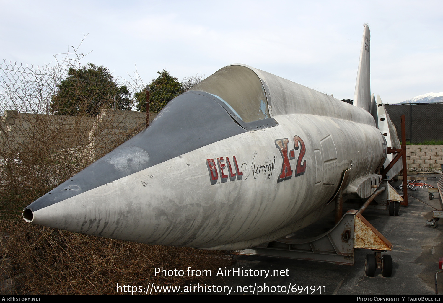 Aircraft Photo of 46-674 / 6674 | Bell X-2 replica | USA - Air Force | AirHistory.net #694941