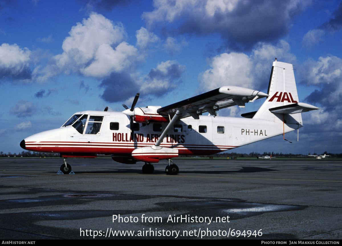 Aircraft Photo of PH-HAL | GAF N-24A Nomad | Holland Aerolines | AirHistory.net #694946