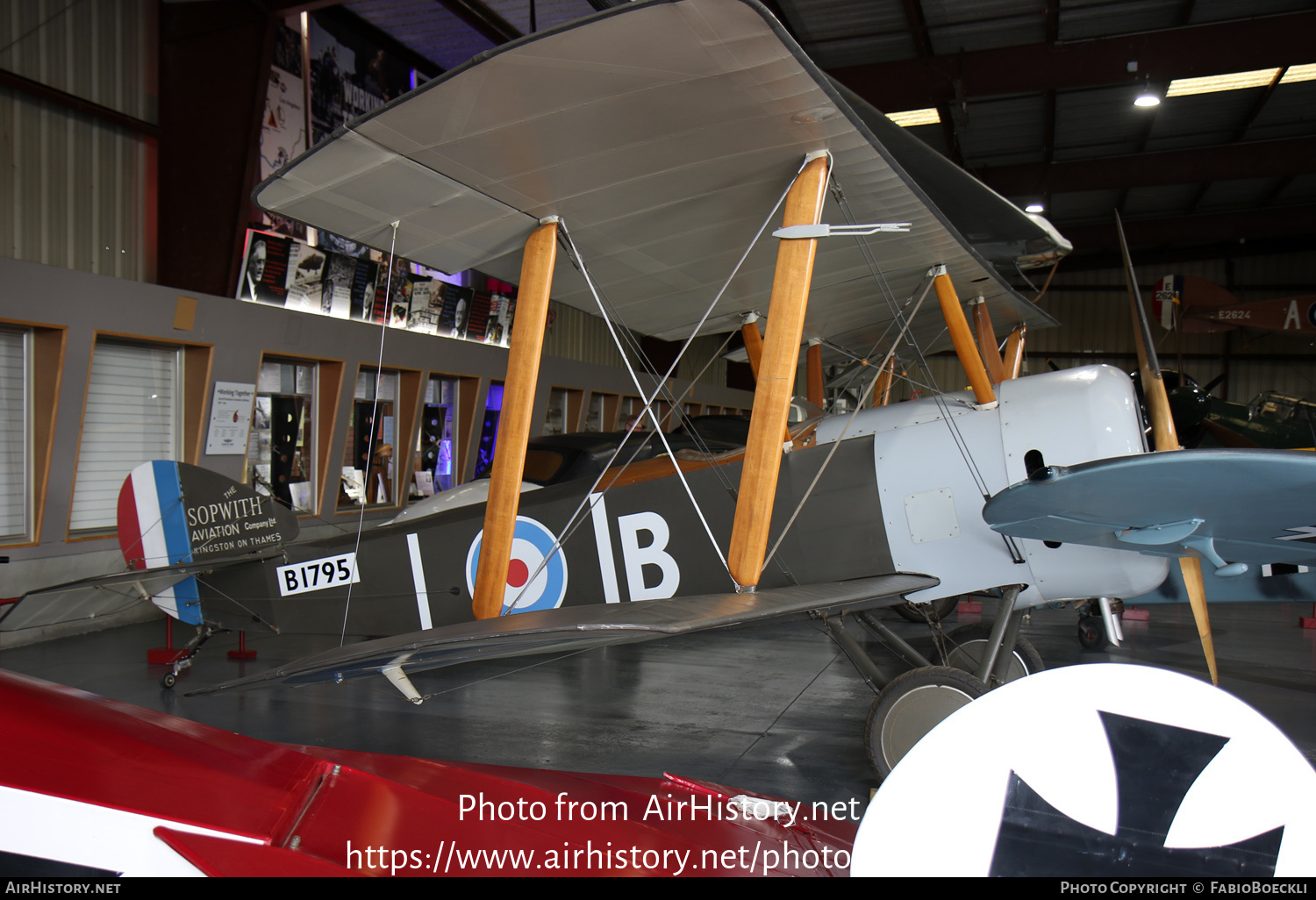 Aircraft Photo of B1795 | Sopwith Pup (replica) | UK - Air Force | AirHistory.net #694957