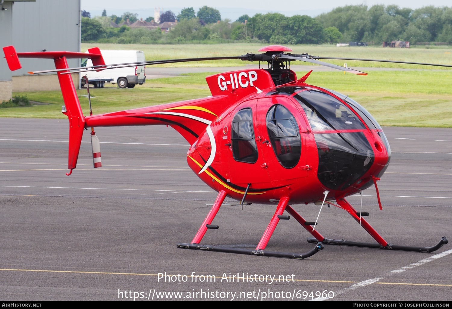 Aircraft Photo of G-IICP | MD Helicopters MD-500E (369E) | AirHistory.net #694960