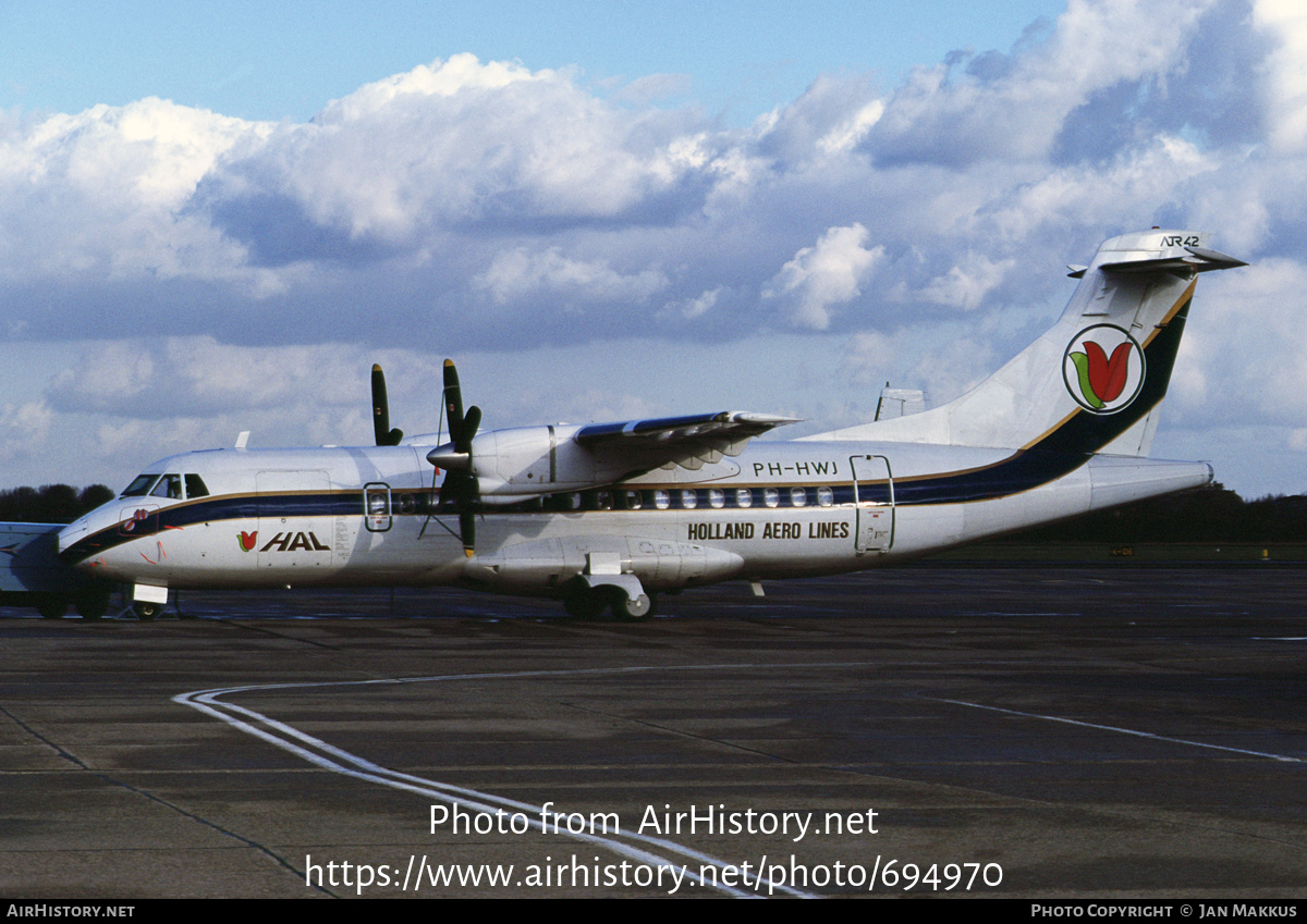 Aircraft Photo of PH-HWJ | ATR ATR-42-300 | Holland Aerolines | AirHistory.net #694970