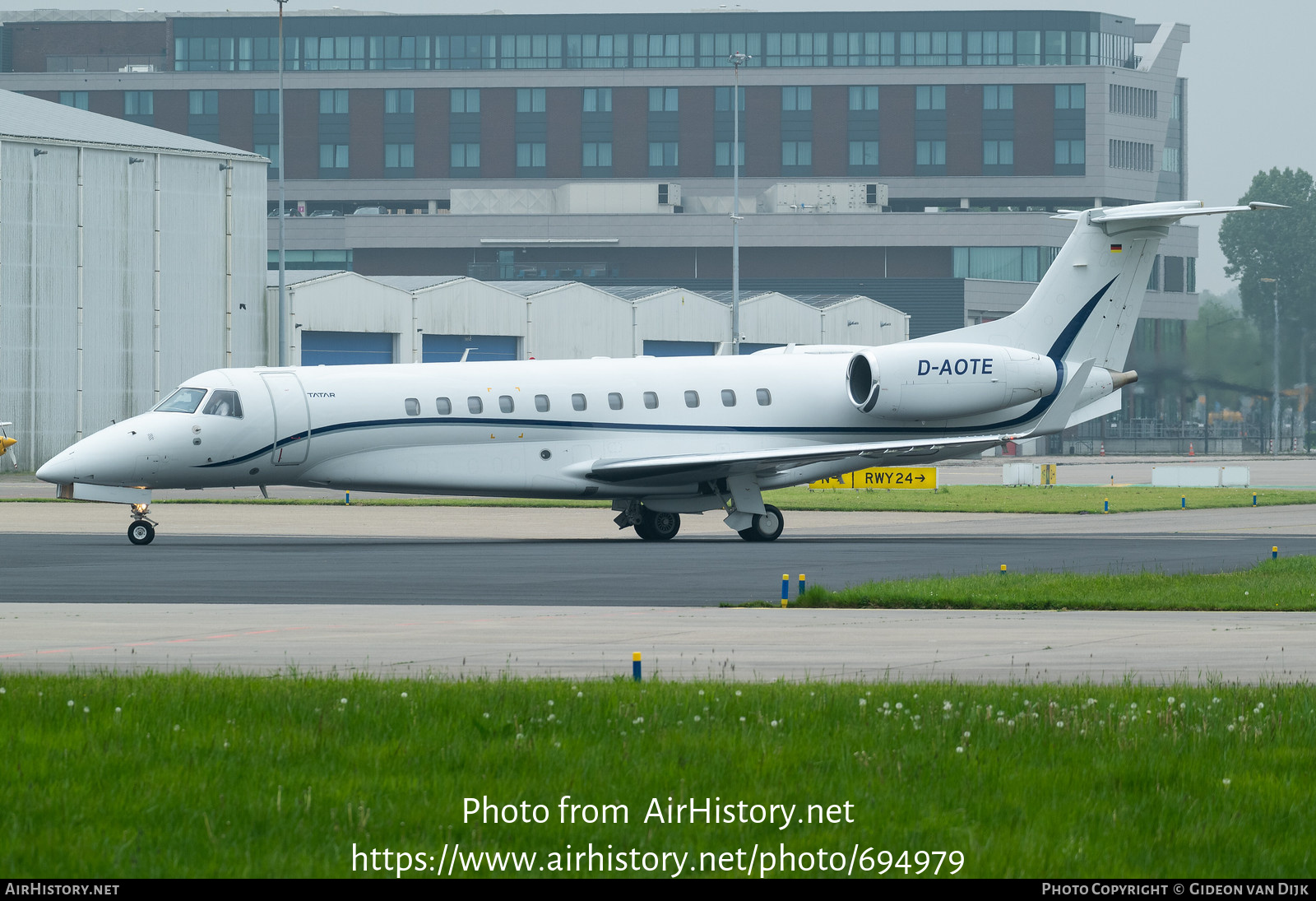 Aircraft Photo of D-AOTE | Embraer Legacy 650 (EMB-135BJ) | AirHistory.net #694979