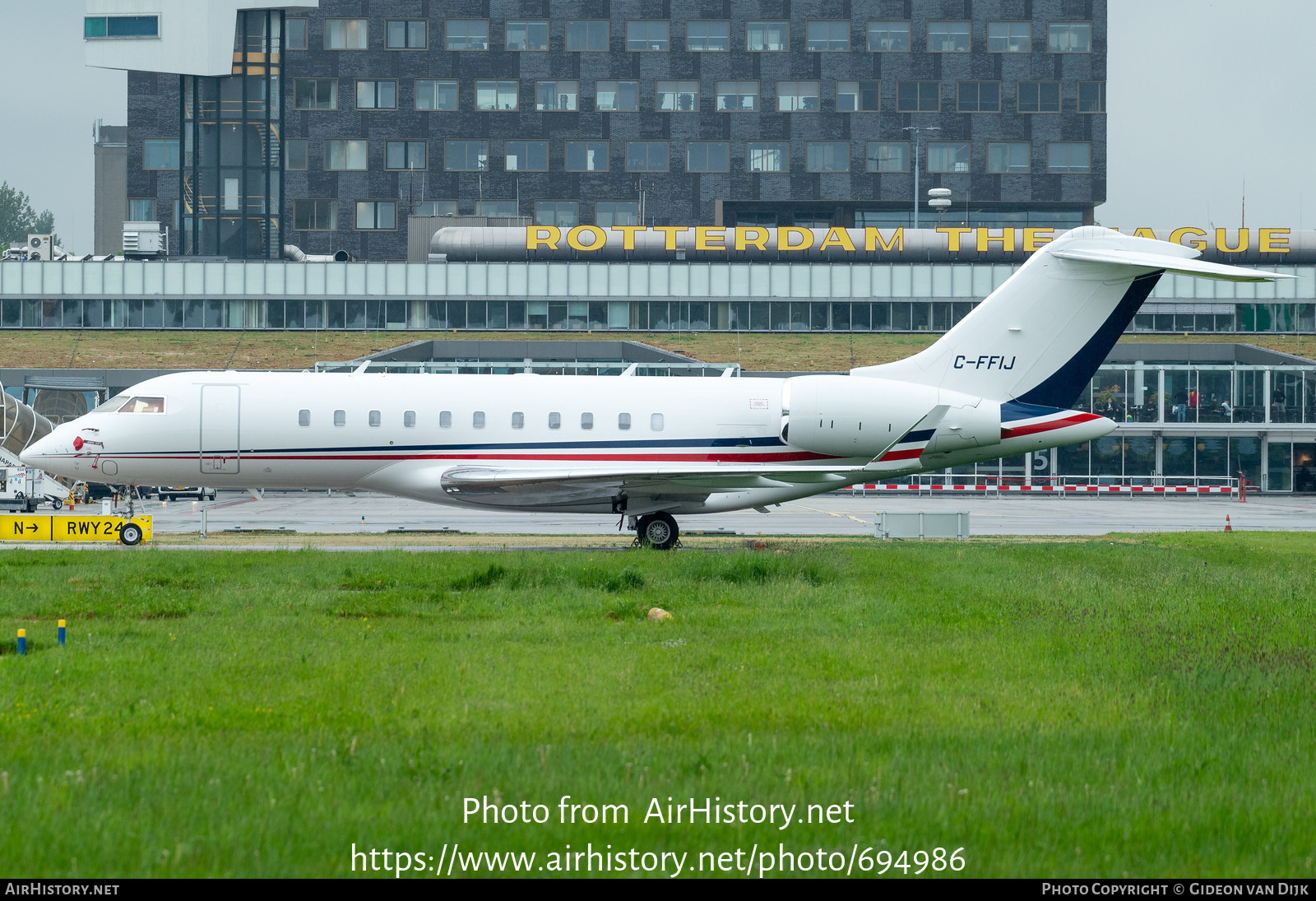 Aircraft Photo of C-FFIJ | Bombardier Global 5000 (BD-700-1A11) | AirHistory.net #694986