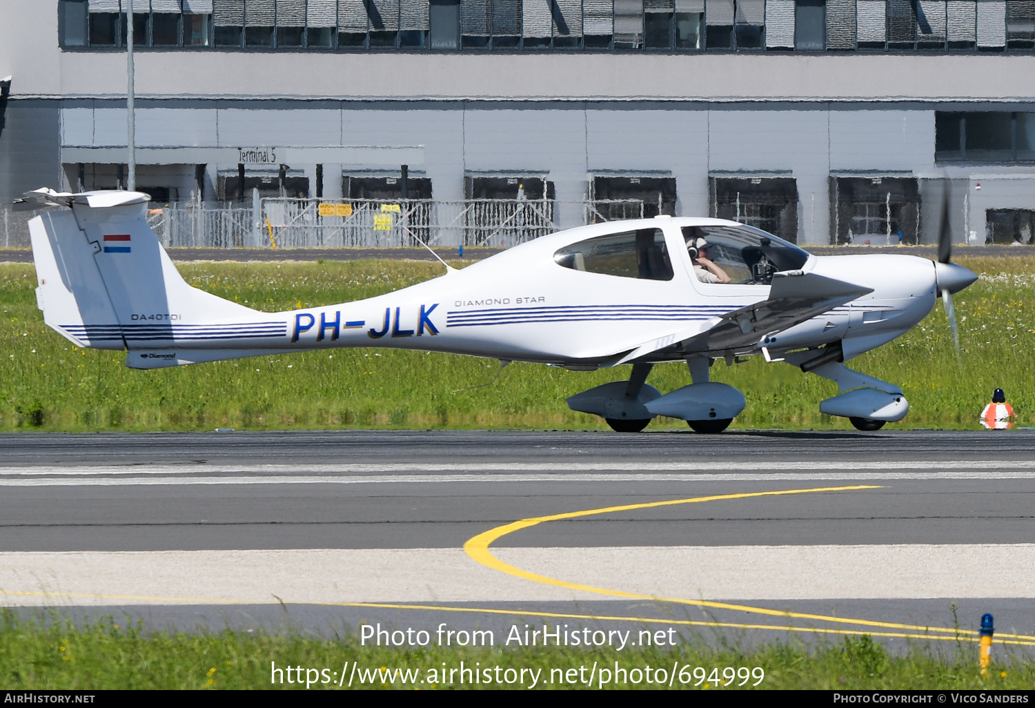 Aircraft Photo of PH-JLK | Diamond DA40D Diamond Star TDI | AirHistory.net #694999