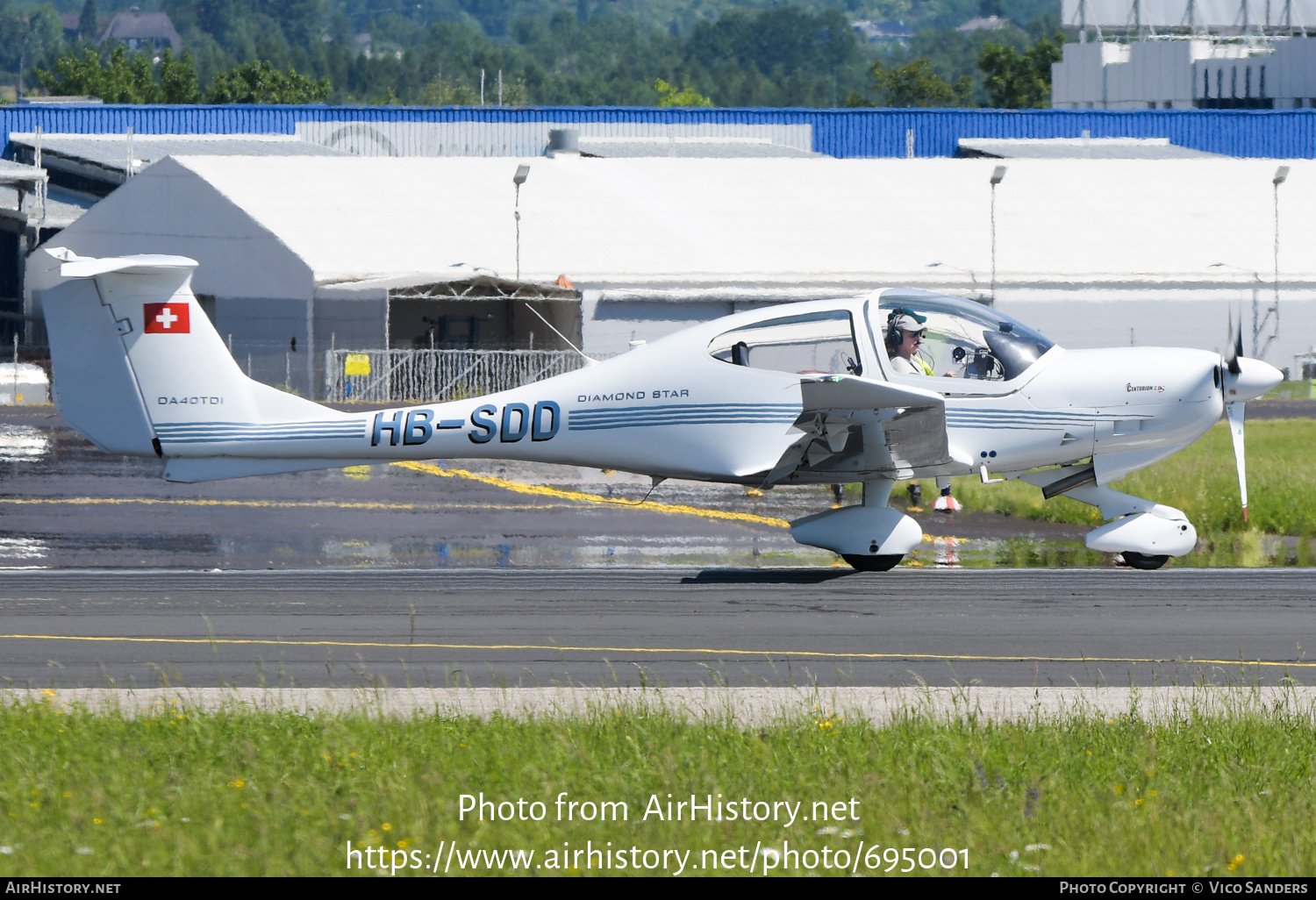 Aircraft Photo of HB-SDD | Diamond DA40D Diamond Star TDI | TDI Flyers Birrfeld | AirHistory.net #695001