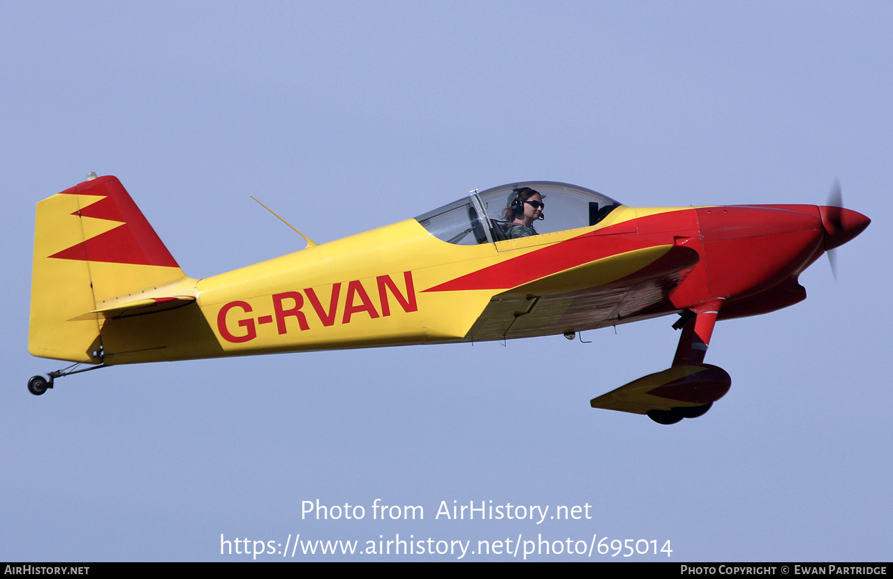 Aircraft Photo of G-RVAN | Van's RV-6 | AirHistory.net #695014