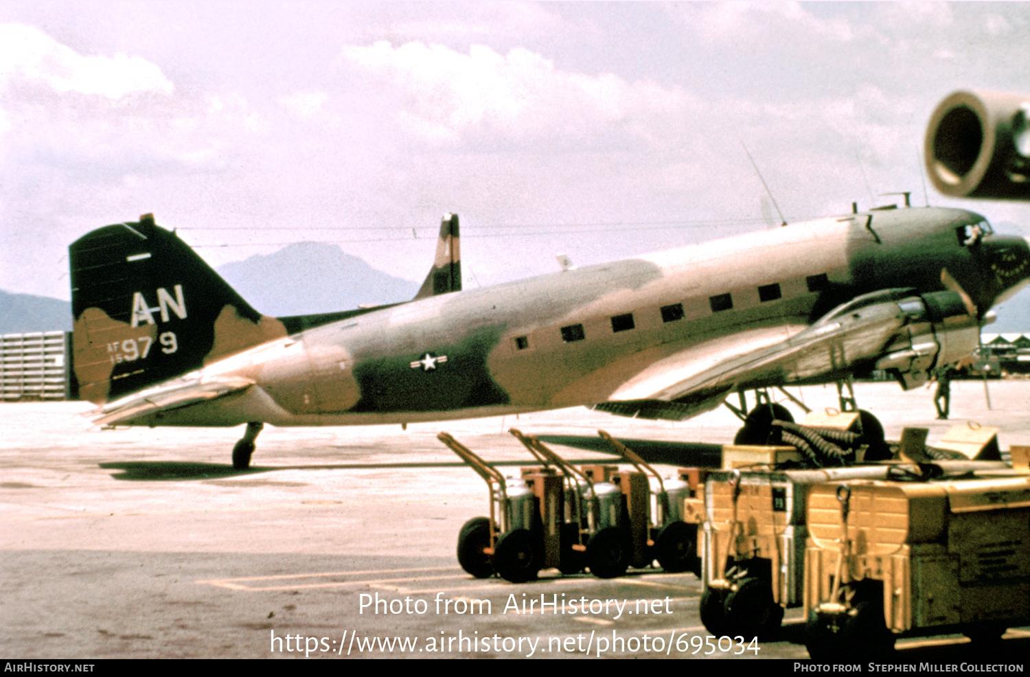 Aircraft Photo of 43-15979 / AF15-979 | Douglas EC-47N Skytrain | USA - Air Force | AirHistory.net #695034