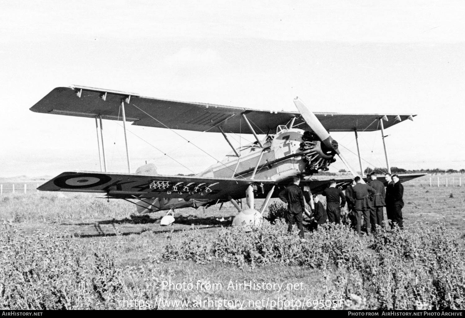 Aircraft Photo of K4885 | Vickers Vincent | New Zealand - Air Force | AirHistory.net #695051