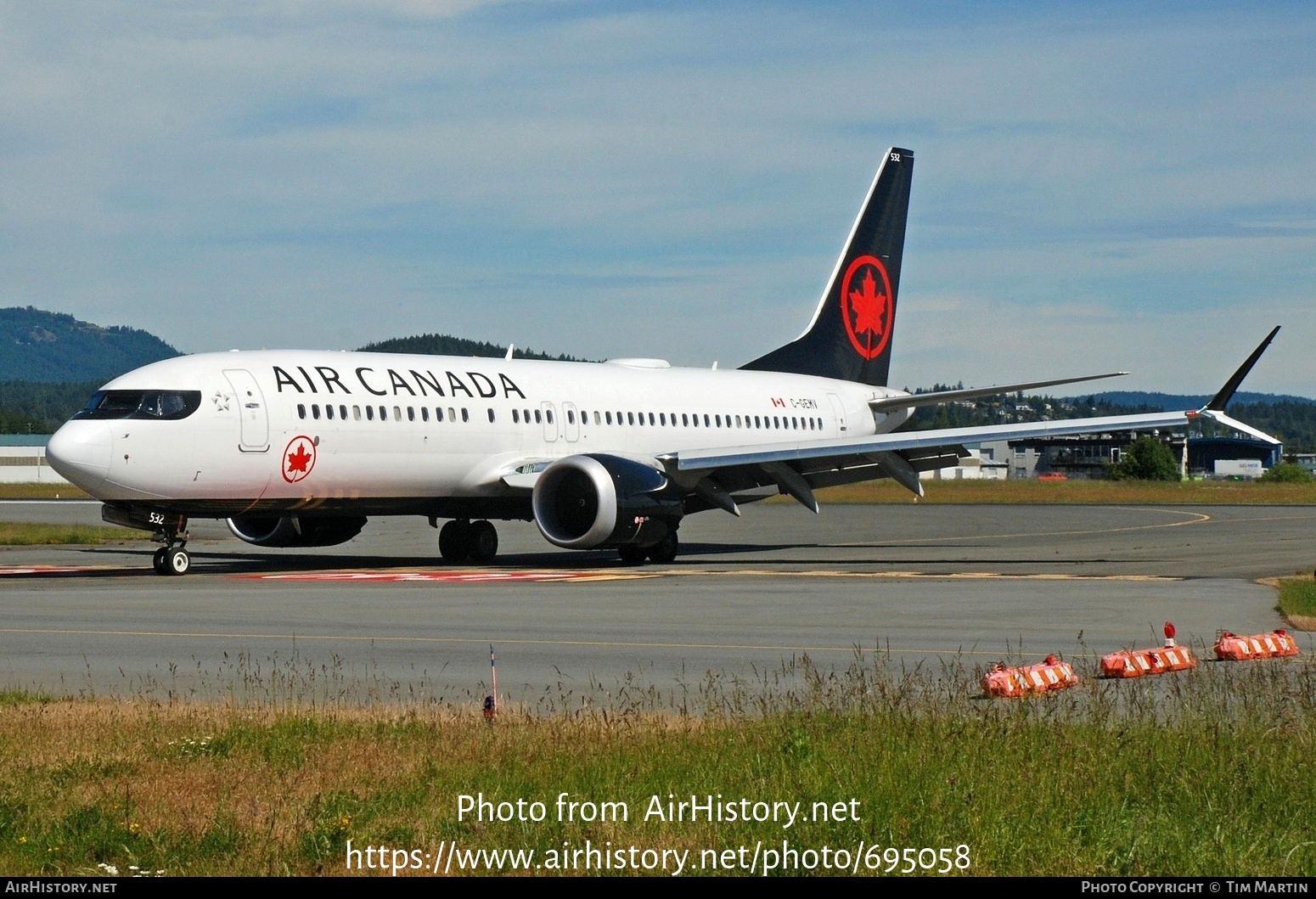 Aircraft Photo of C-GEMV | Boeing 737-8 Max 8 | Air Canada | AirHistory.net #695058