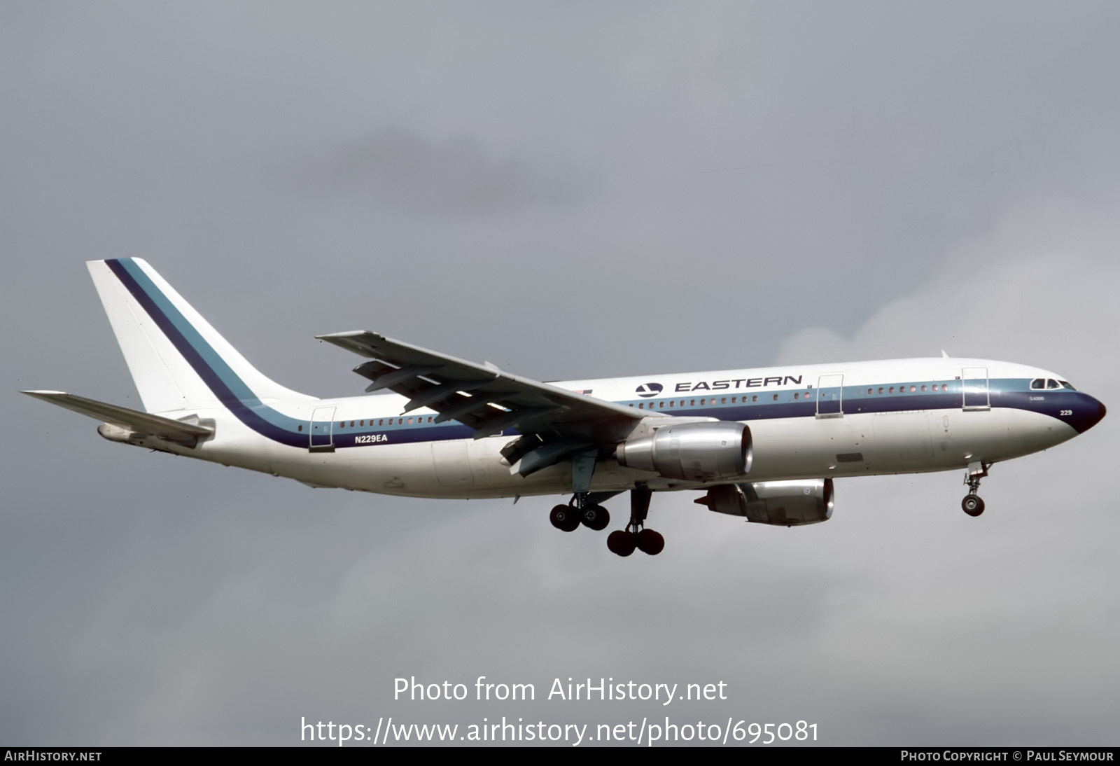 Aircraft Photo of N229EA | Airbus A300B4-203 | Eastern Air Lines | AirHistory.net #695081