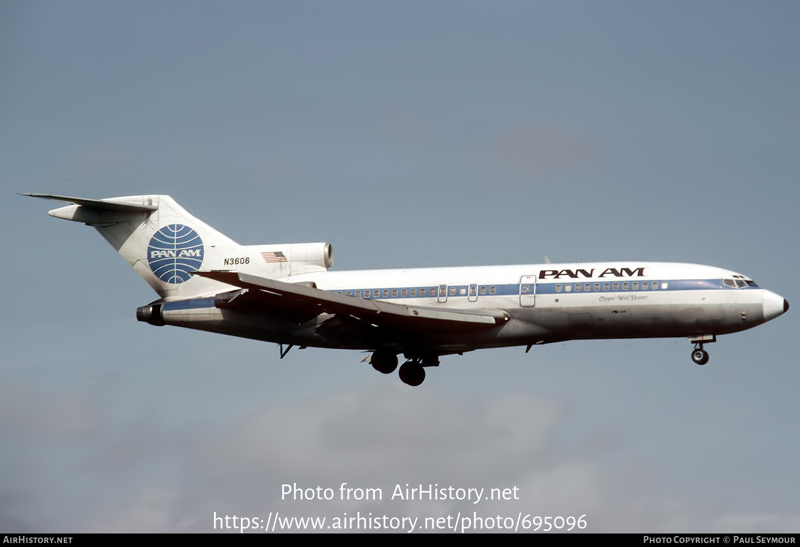 Aircraft Photo of N3606 | Boeing 727-51 | Pan American World Airways - Pan Am | AirHistory.net #695096