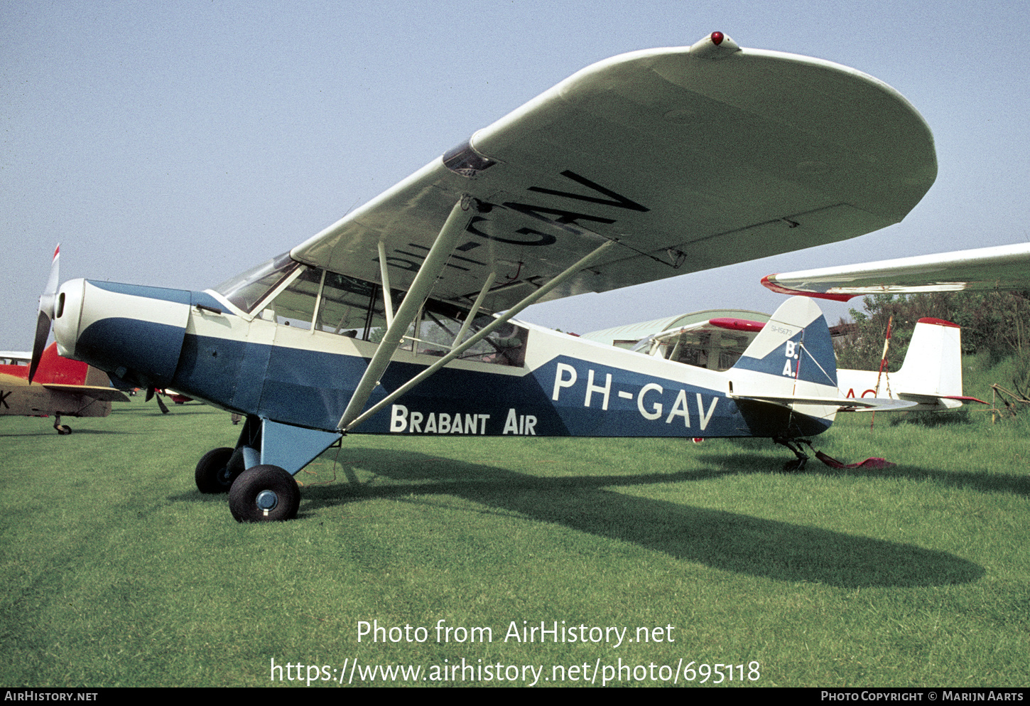 Aircraft Photo of PH-GAV | Piper PA-18-135 Super Cub | Brabant Air | AirHistory.net #695118