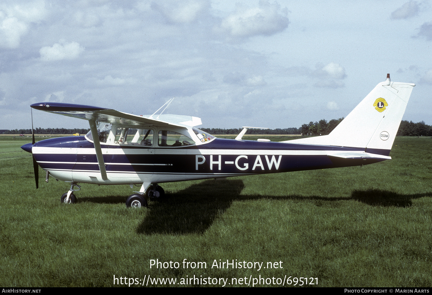 Aircraft Photo of PH-GAW | Reims F172E Skyhawk | AirHistory.net #695121