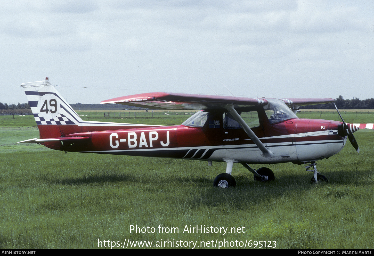 Aircraft Photo of G-BAPJ | Reims FRA150L Aerobat | AirHistory.net #695123