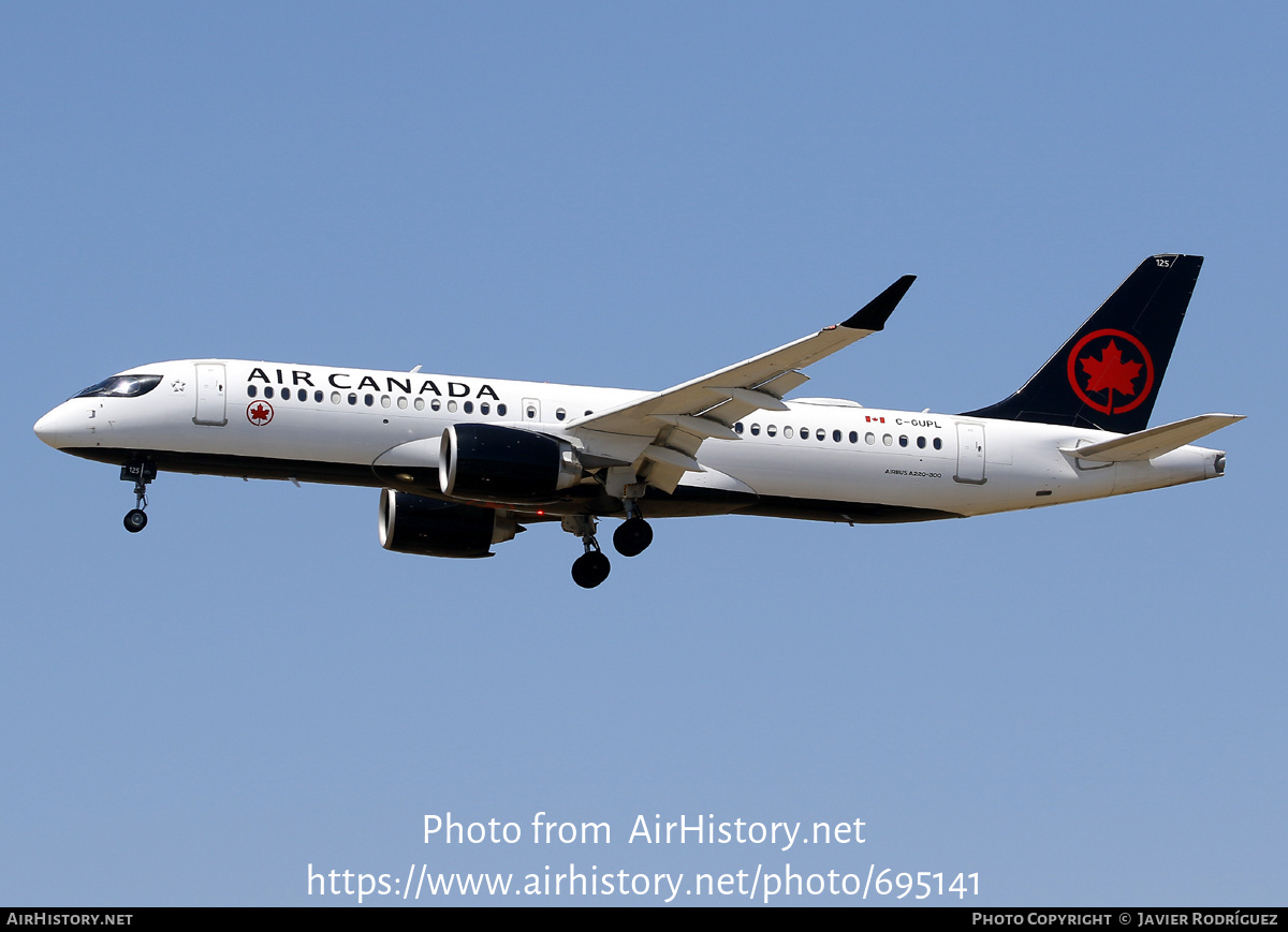 Aircraft Photo of C-GUPL | Airbus A220-371 (BD-500-1A11) | Air Canada | AirHistory.net #695141