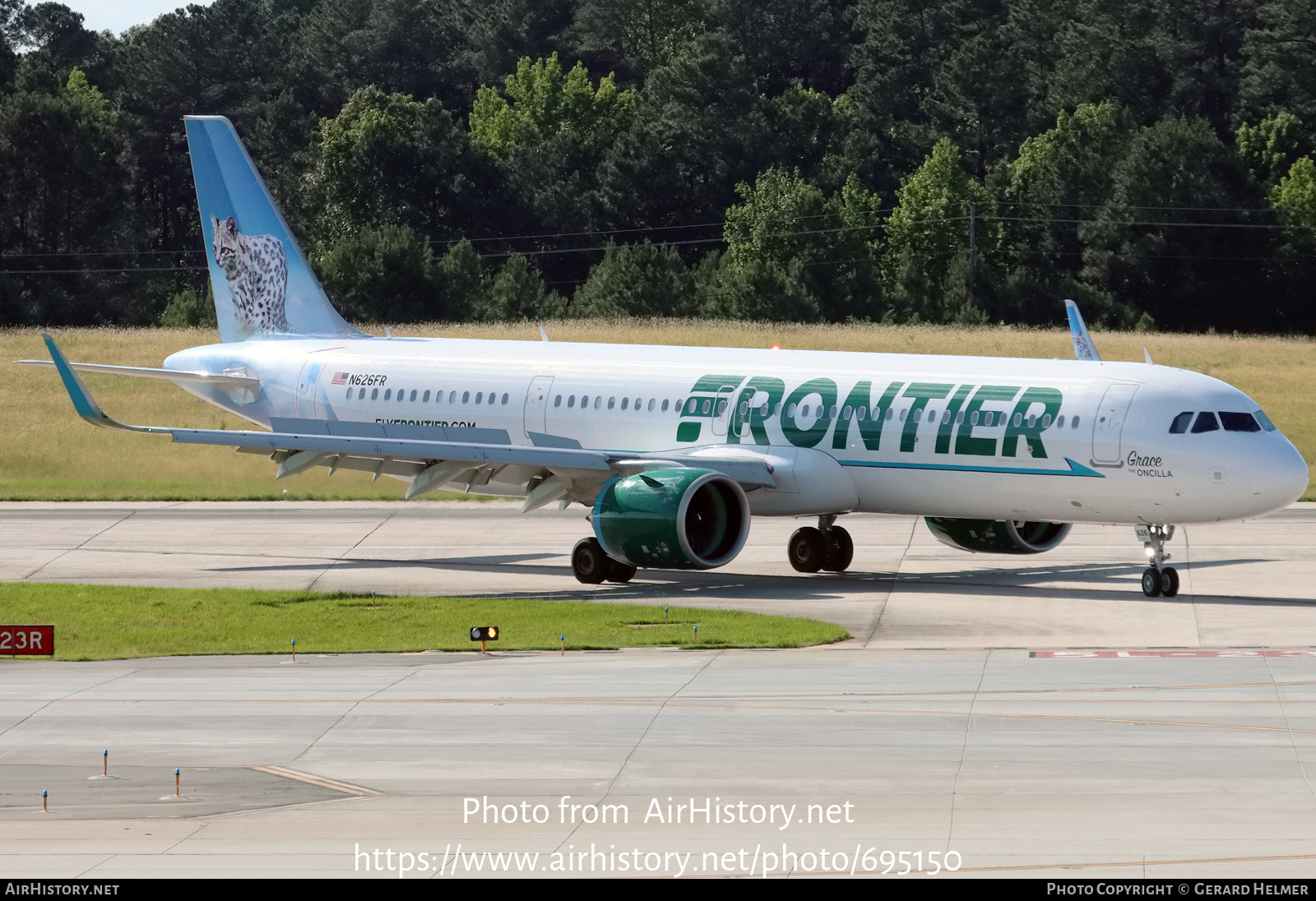 Aircraft Photo of N626FR | Airbus A321-271NX | Frontier Airlines | AirHistory.net #695150