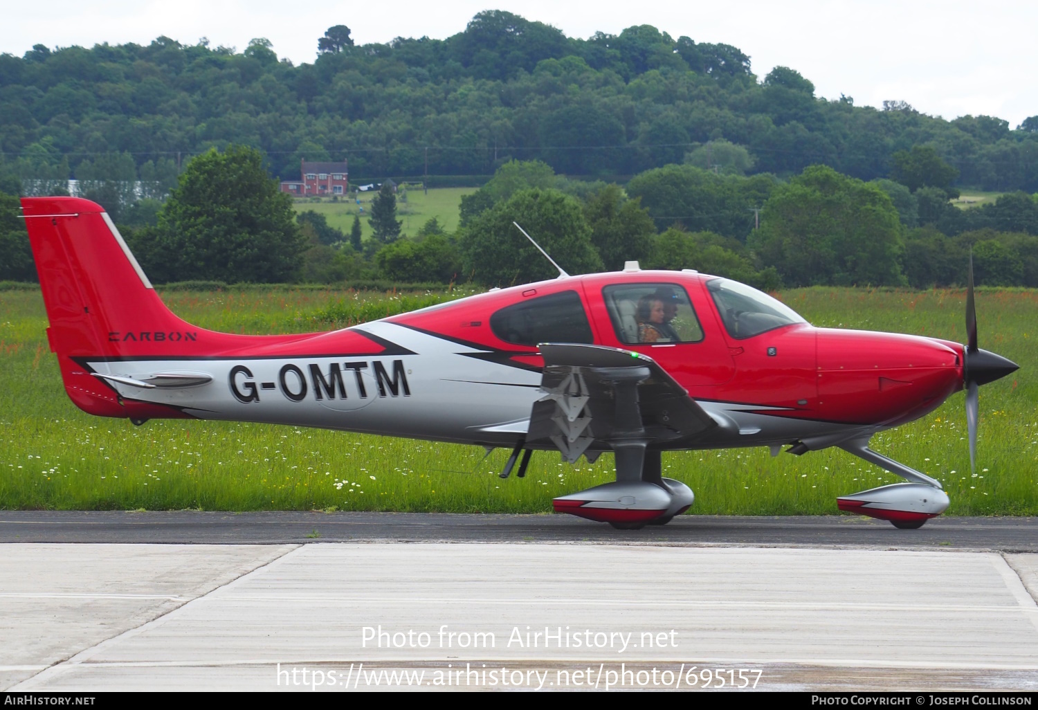 Aircraft Photo of G-OMTM | Cirrus SR-22T G6-GTS Carbon | AirHistory.net #695157