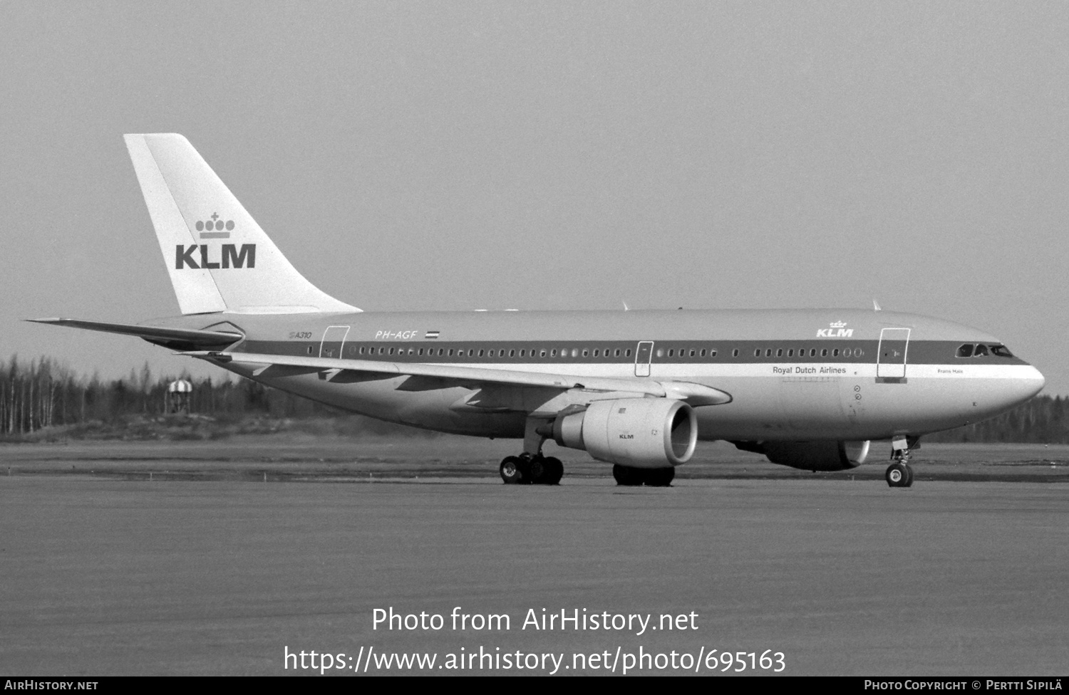 Aircraft Photo of PH-AGF | Airbus A310-203 | KLM - Royal Dutch Airlines | AirHistory.net #695163