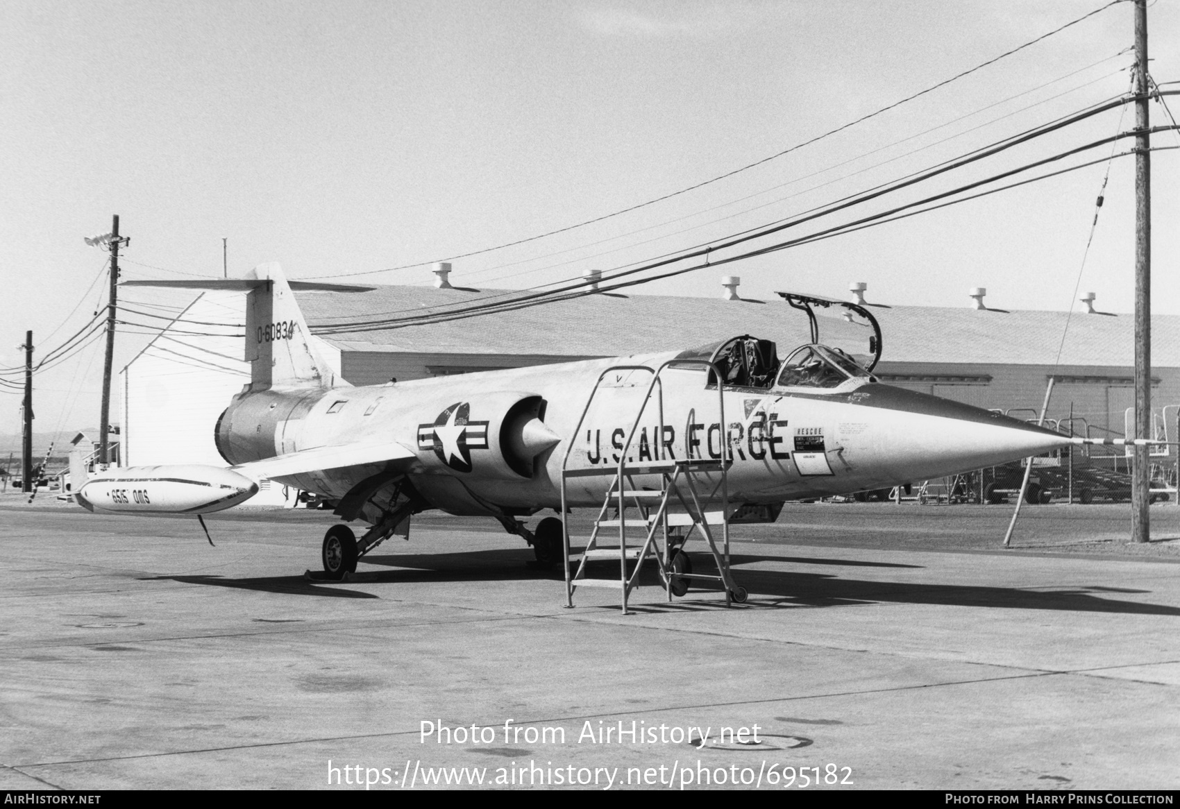 Aircraft Photo of 56-834 | Lockheed F-104A Starfighter | USA - Air Force | AirHistory.net #695182