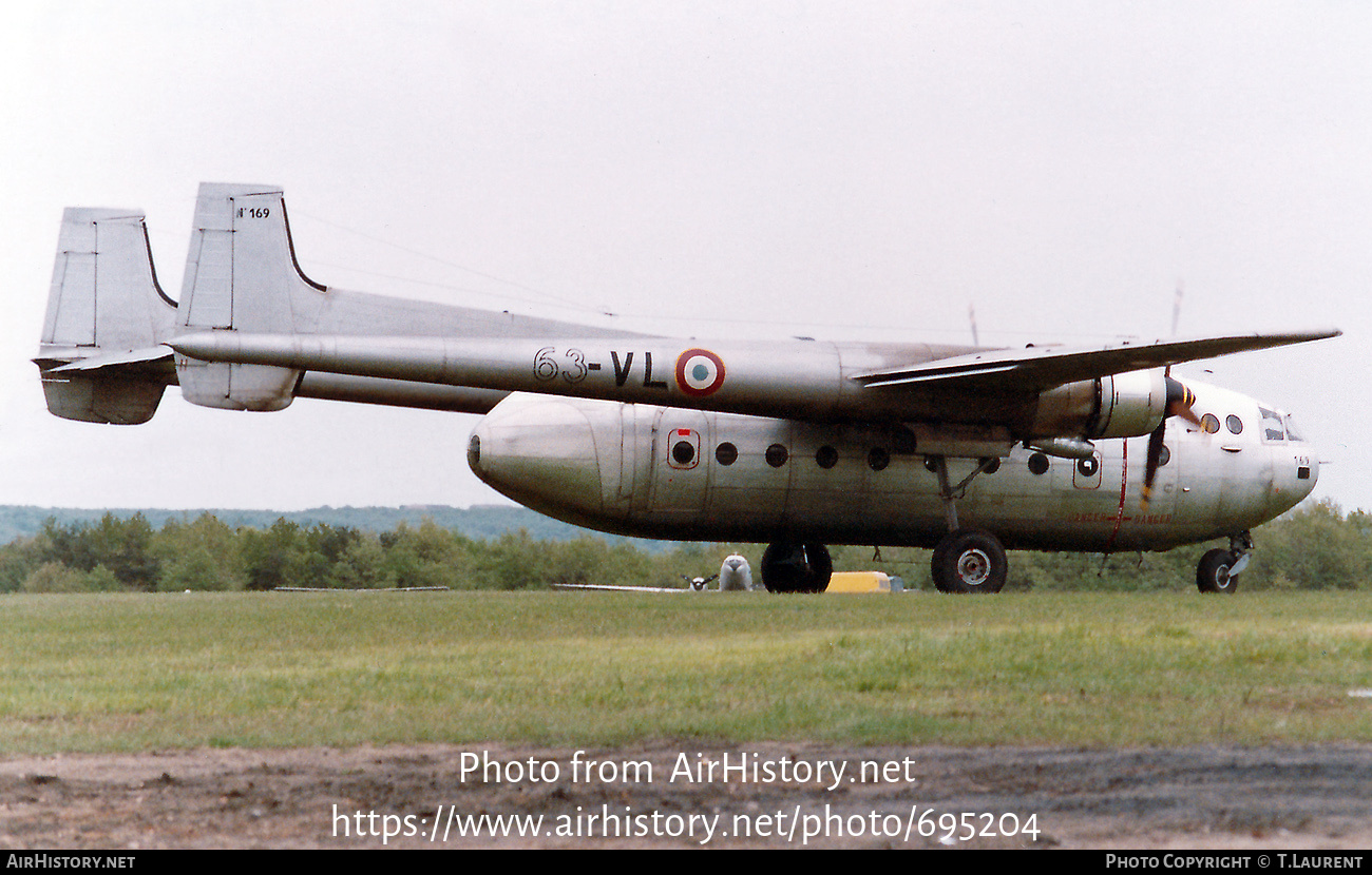 Aircraft Photo of 169 | Nord 2501F-3 Noratlas | France - Air Force | AirHistory.net #695204