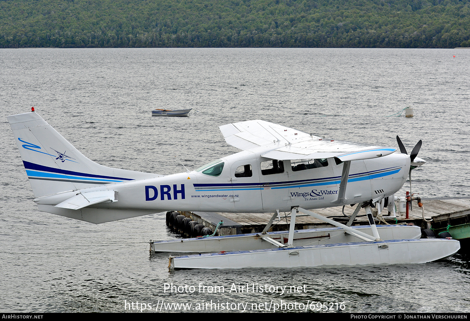 Aircraft Photo of ZK-DRH / DRH | Cessna U206C Super Skywagon | Wings & Water Te Anau | AirHistory.net #695216